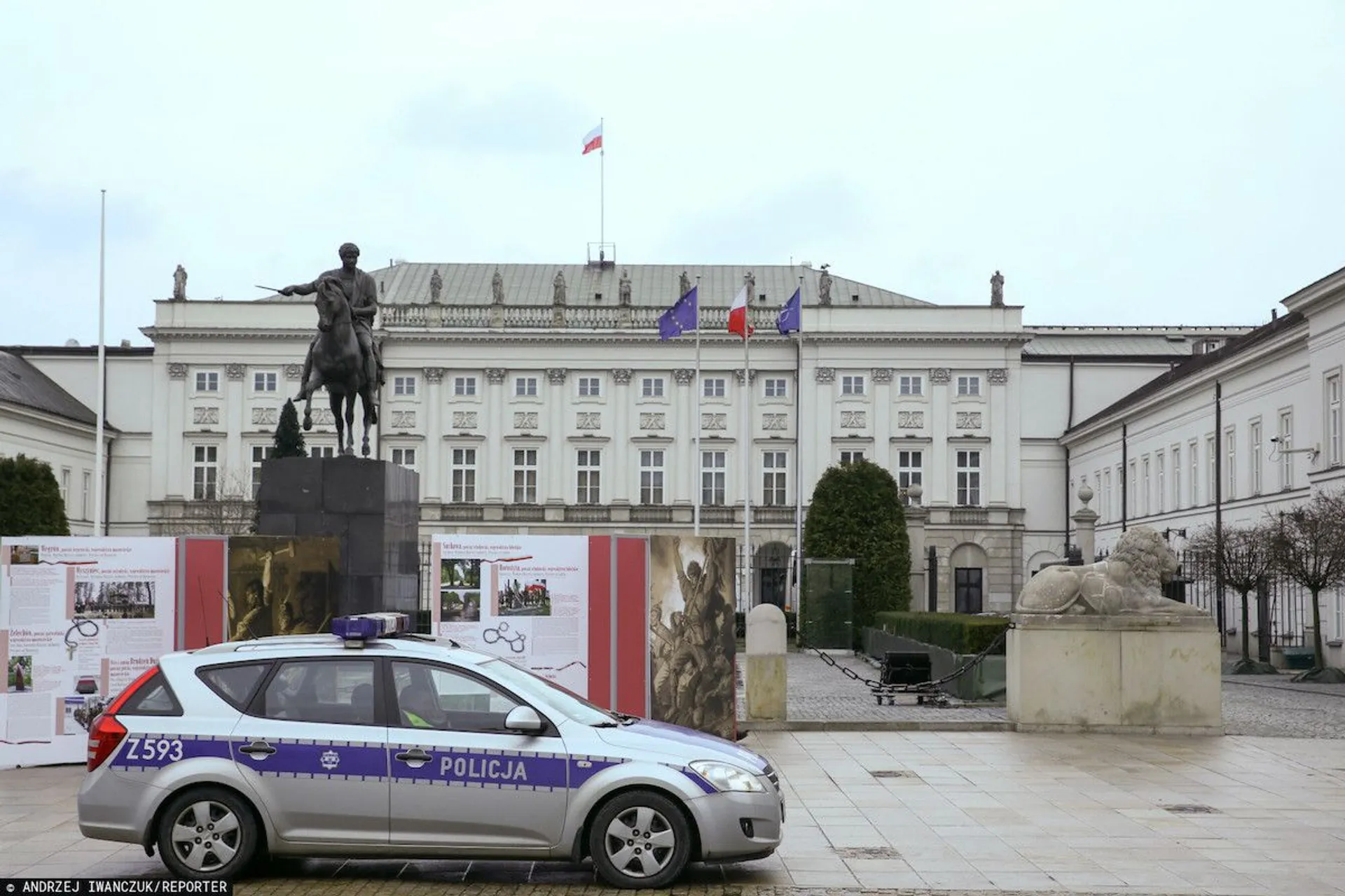 policja, Pałac Prezydencki