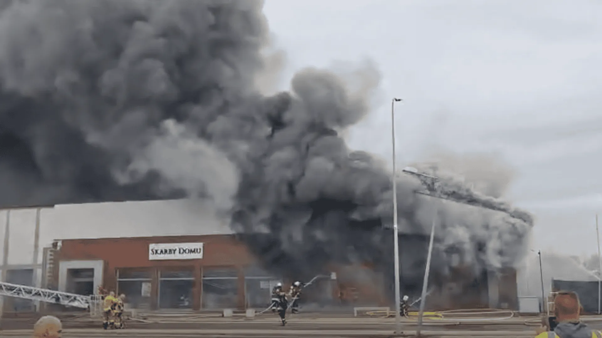 Pożar, fot. KP PSP w Chojnicach