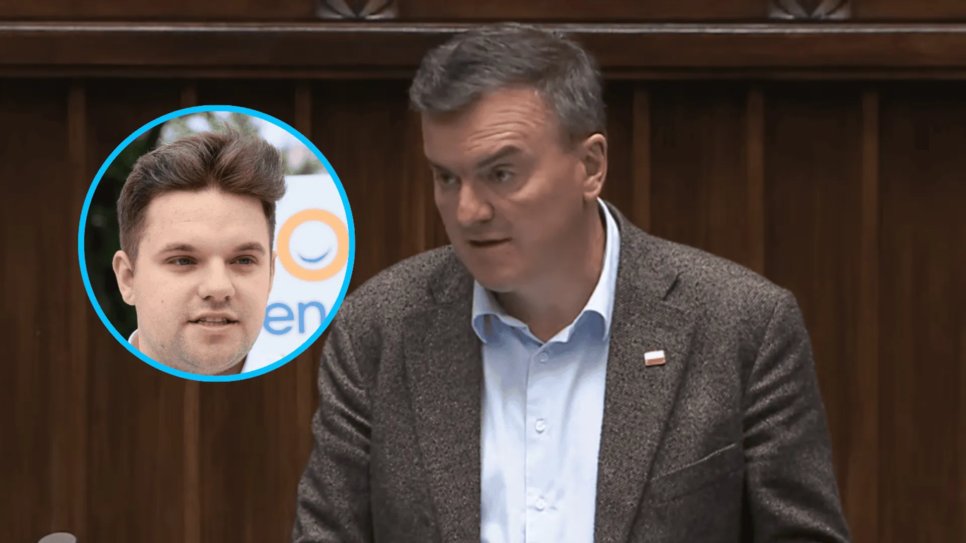 Dawid Kacprzyk, pozew PiS