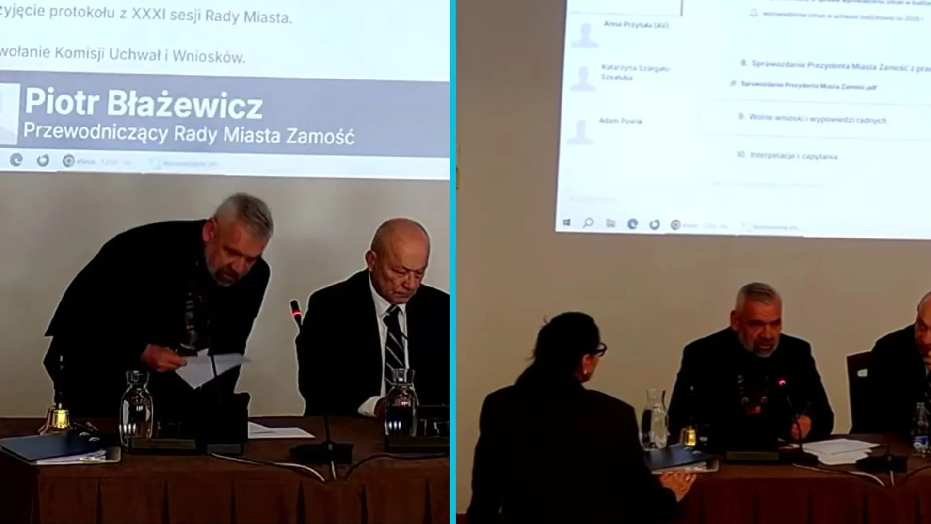 Zamość, ewakuacja