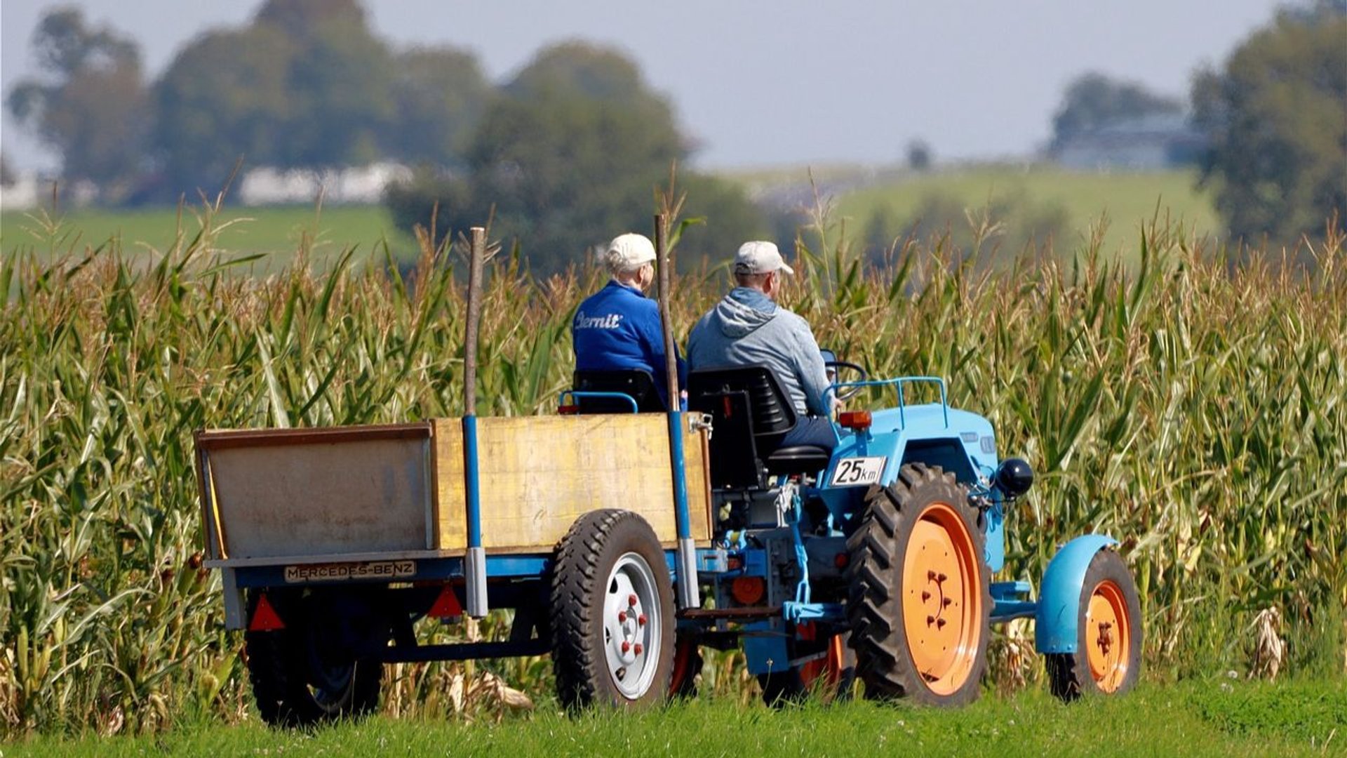 rolnicy, traktor