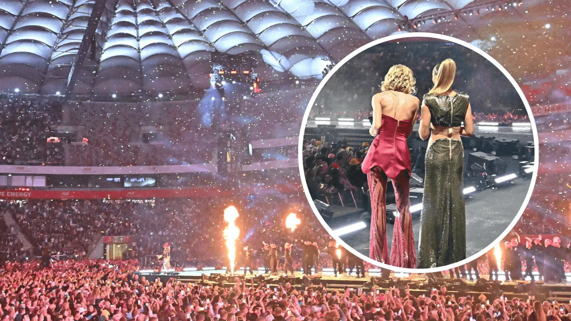 Roztańczony PGE Narodowy, koncert