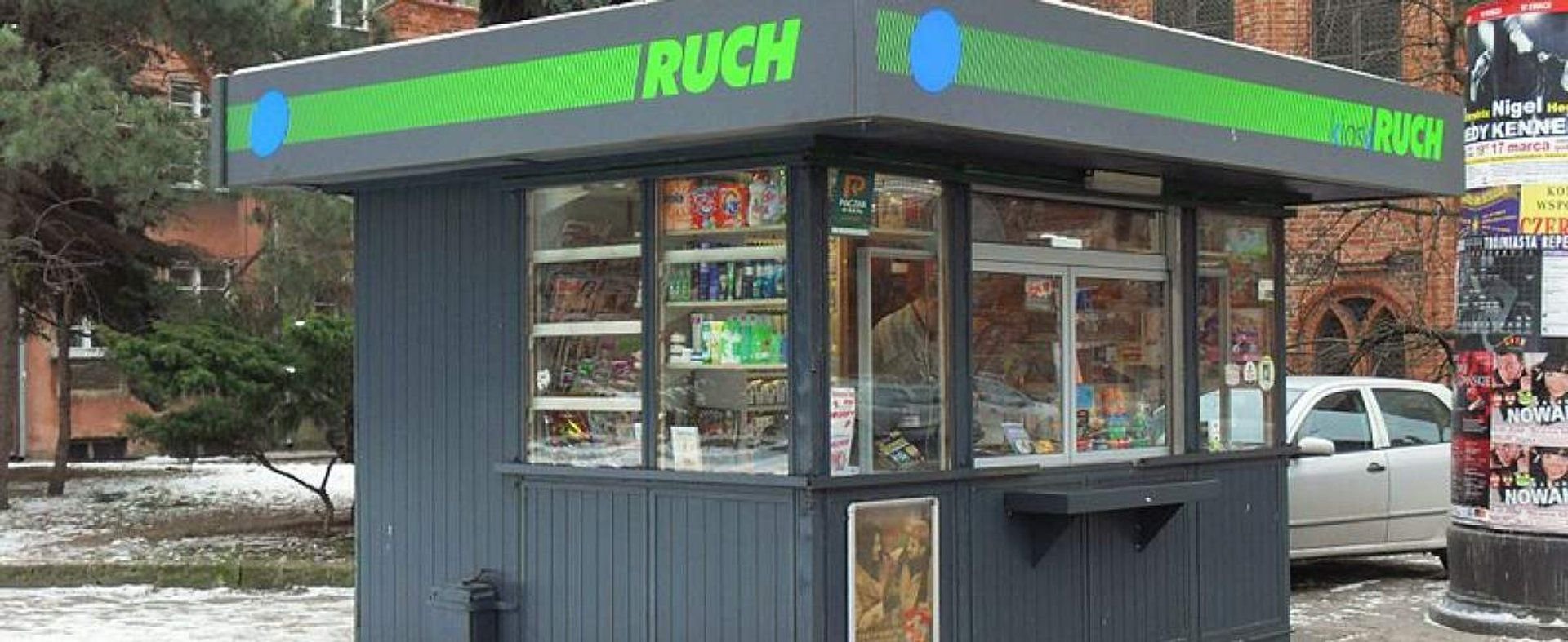 ruch, kiosk