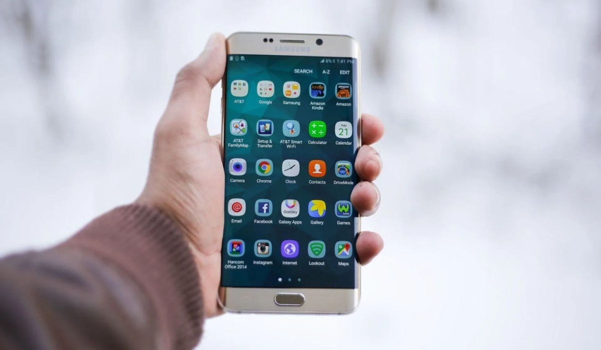 smartfon z androidem