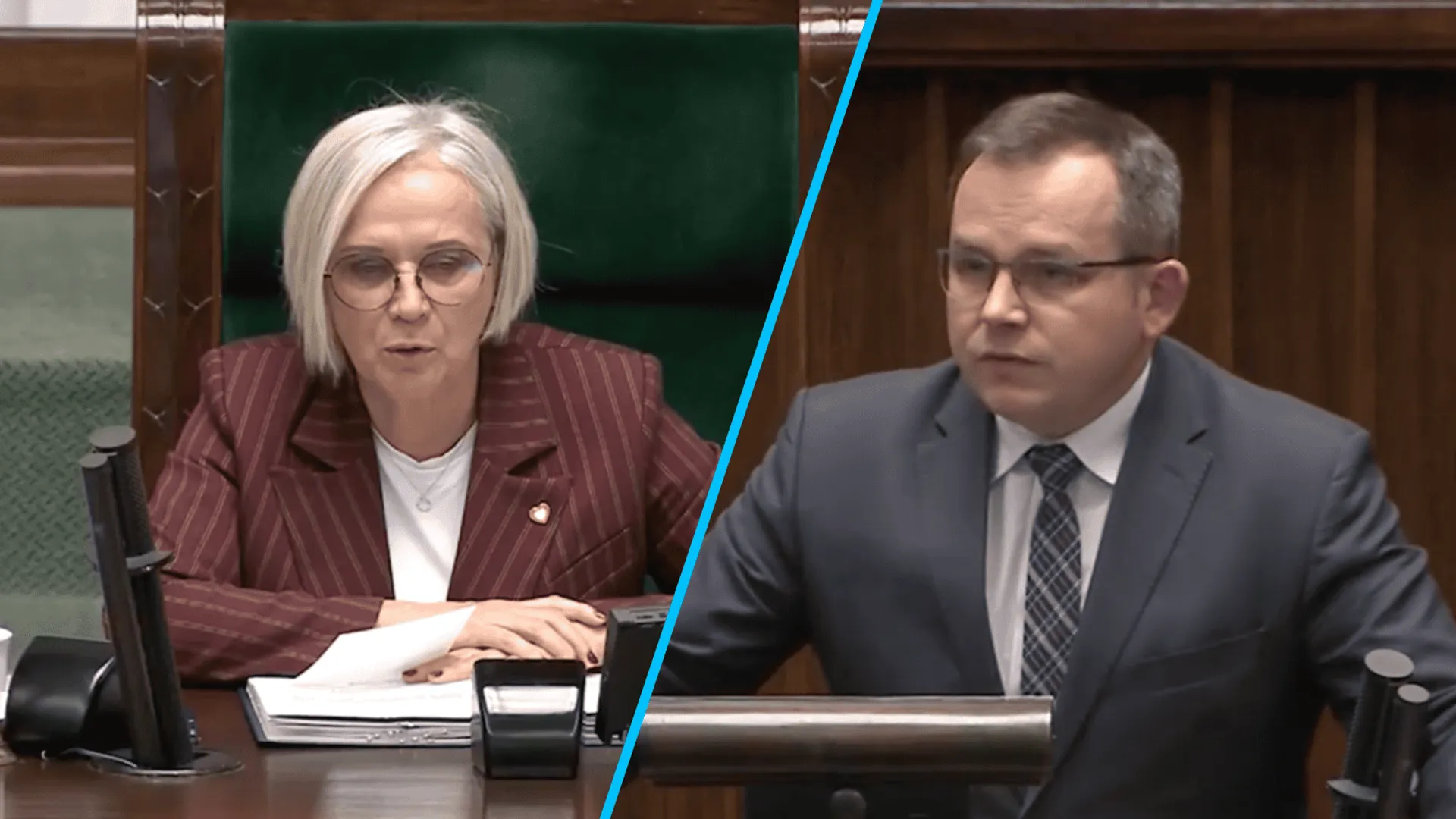 Dorota Niedziela, Paweł Rychlik, fot. Sejm