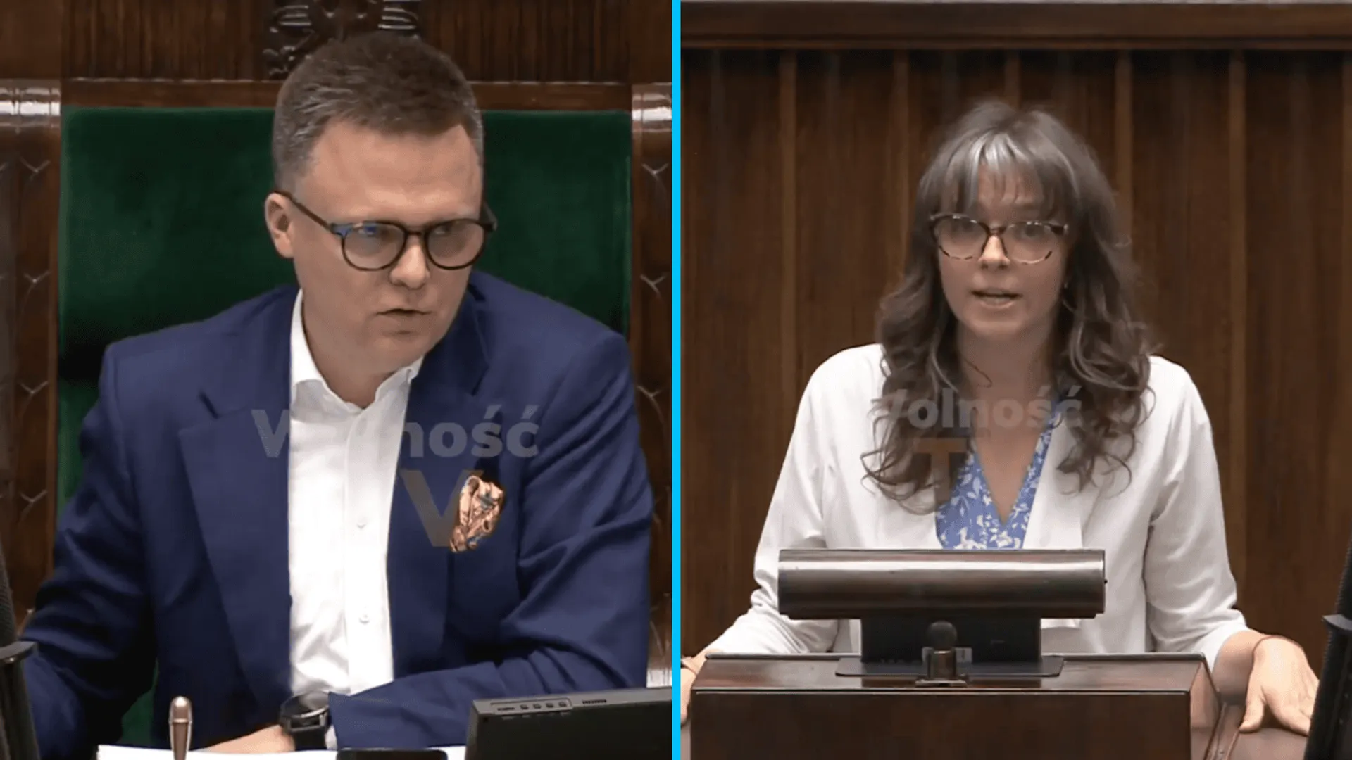 Klaudia Jachira, Szymon Hołownia