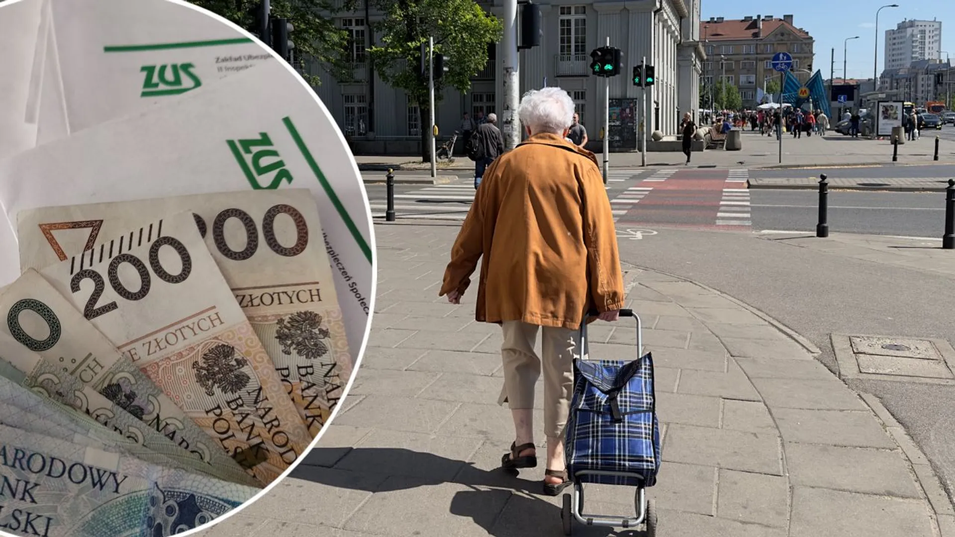 seniorka, pieniądze, ZUS
