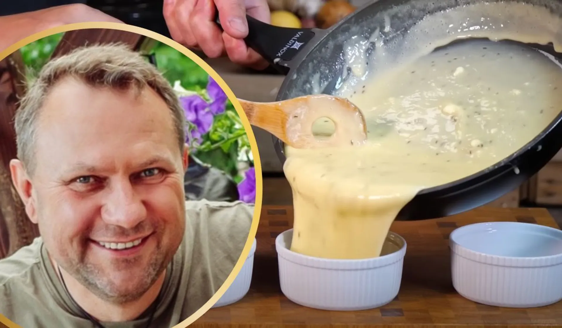 Smażone ser z kminkiem i Tomasz Strzelczyk