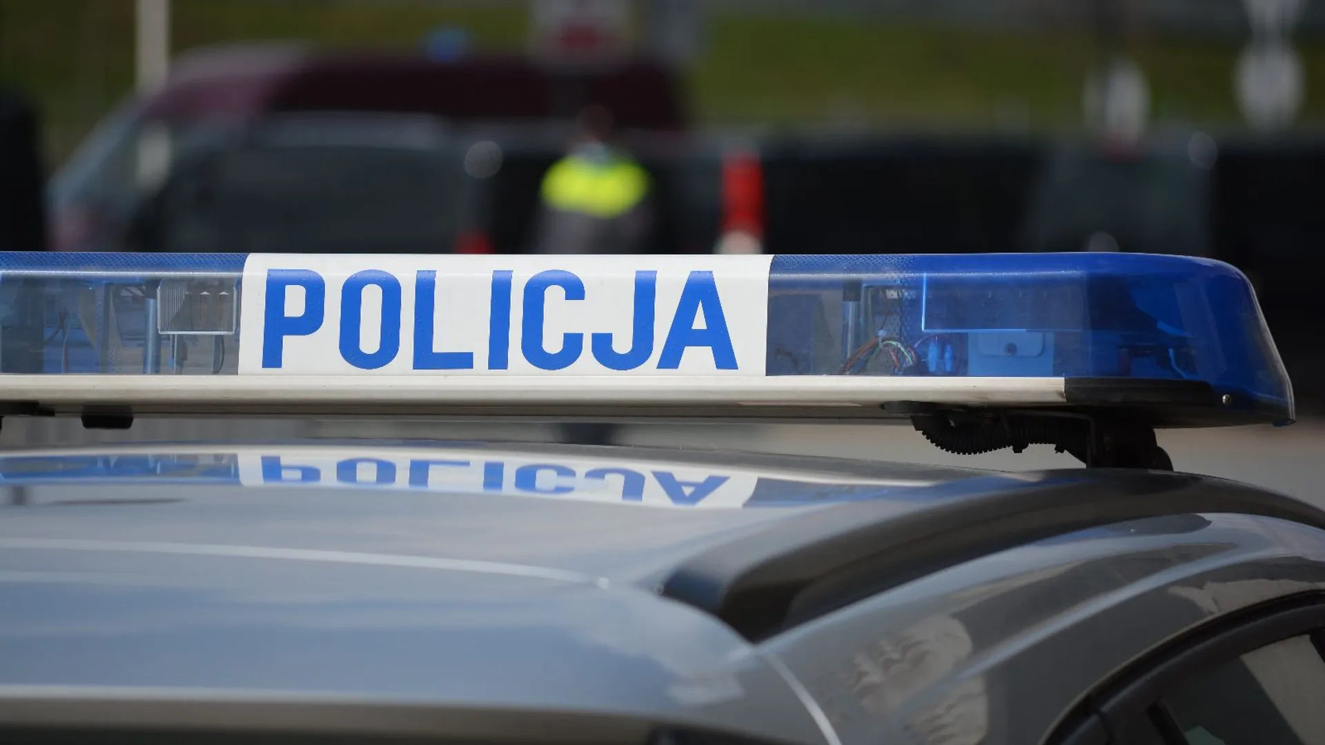 policja, wypadek