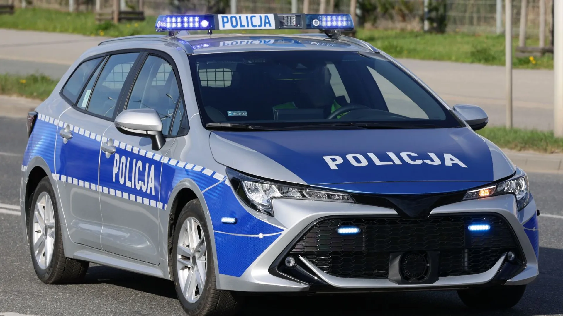policja, wypadek, Polska