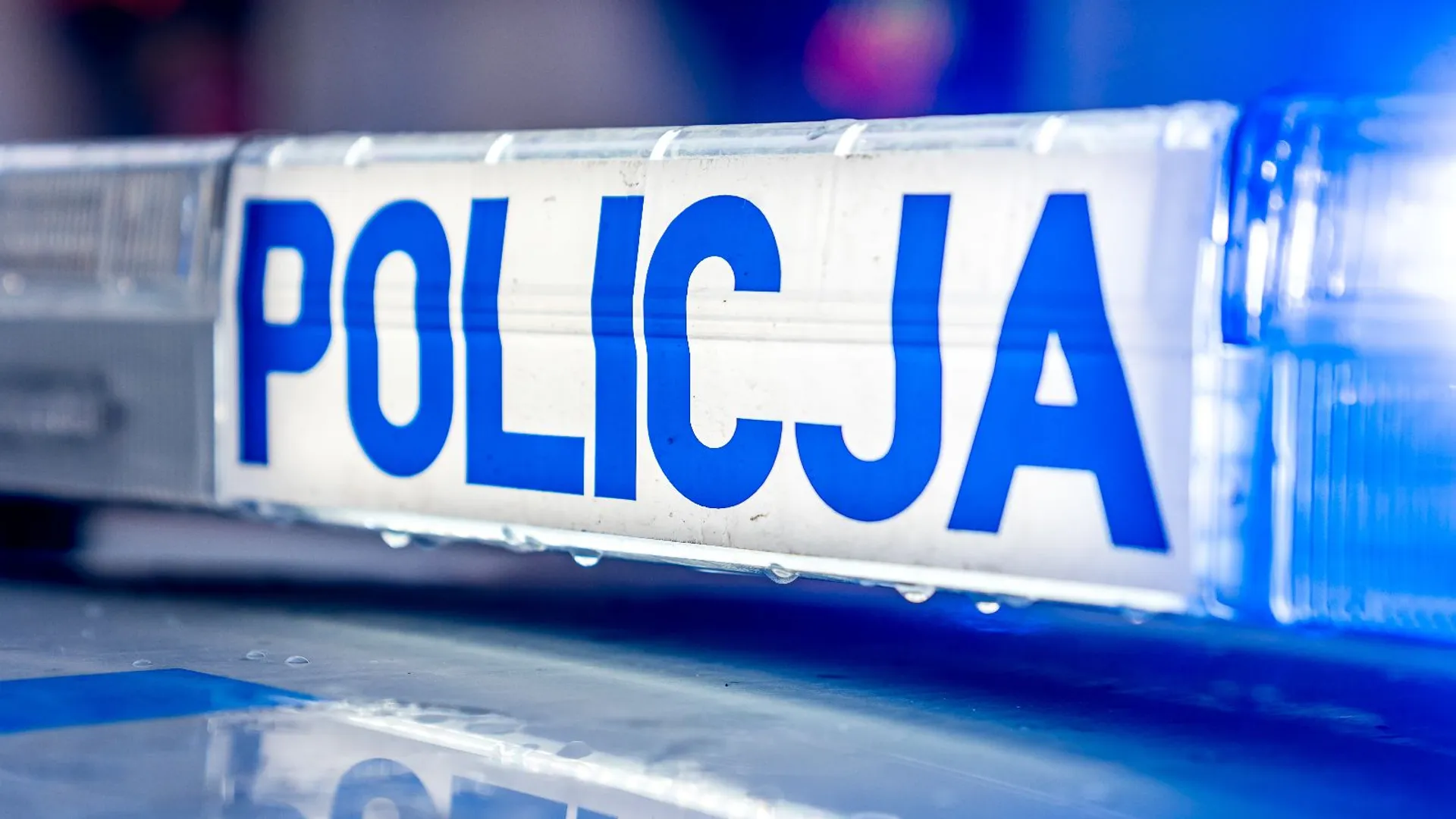 policja, wypadek, Polska