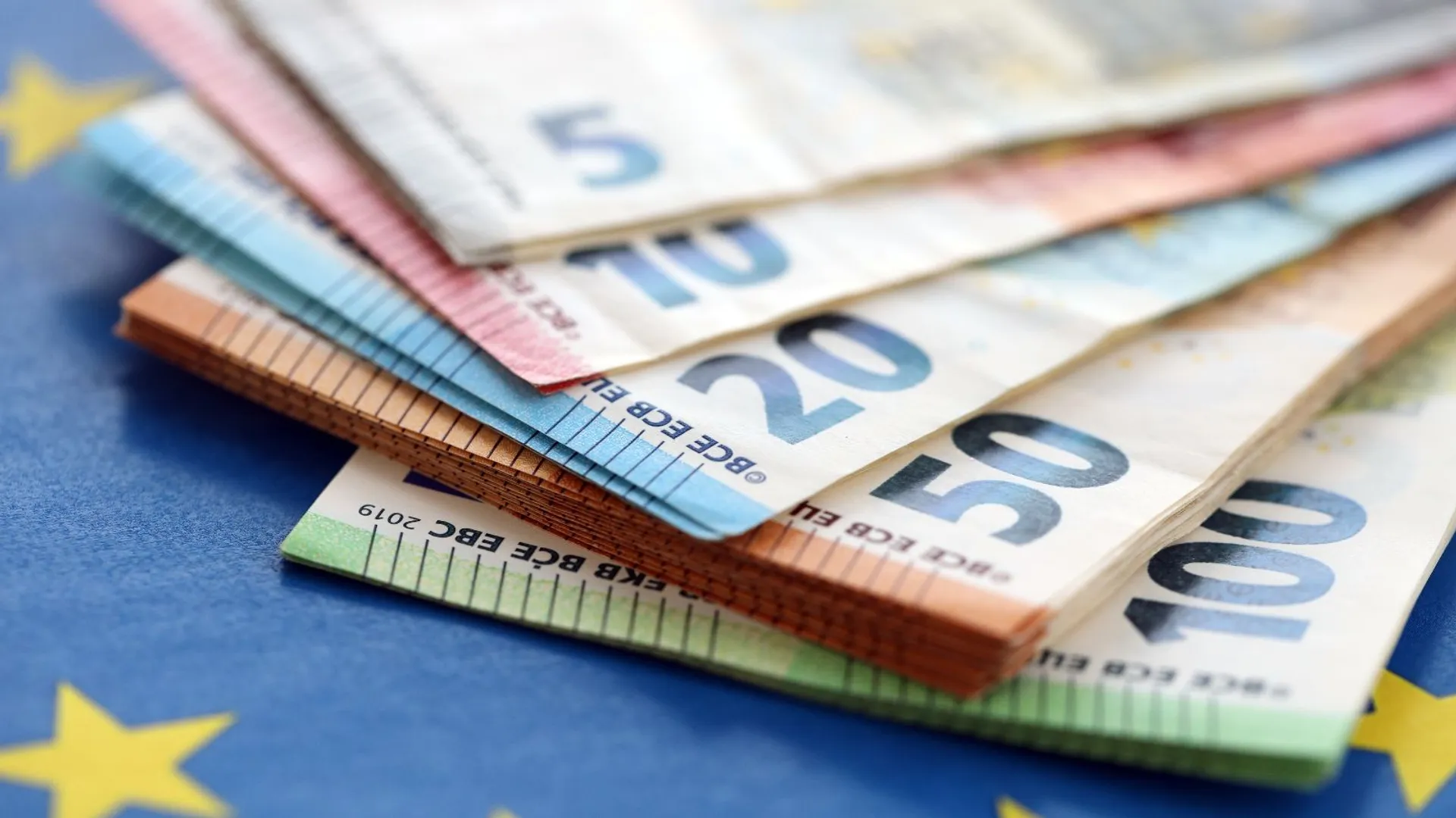 euro, banknoty