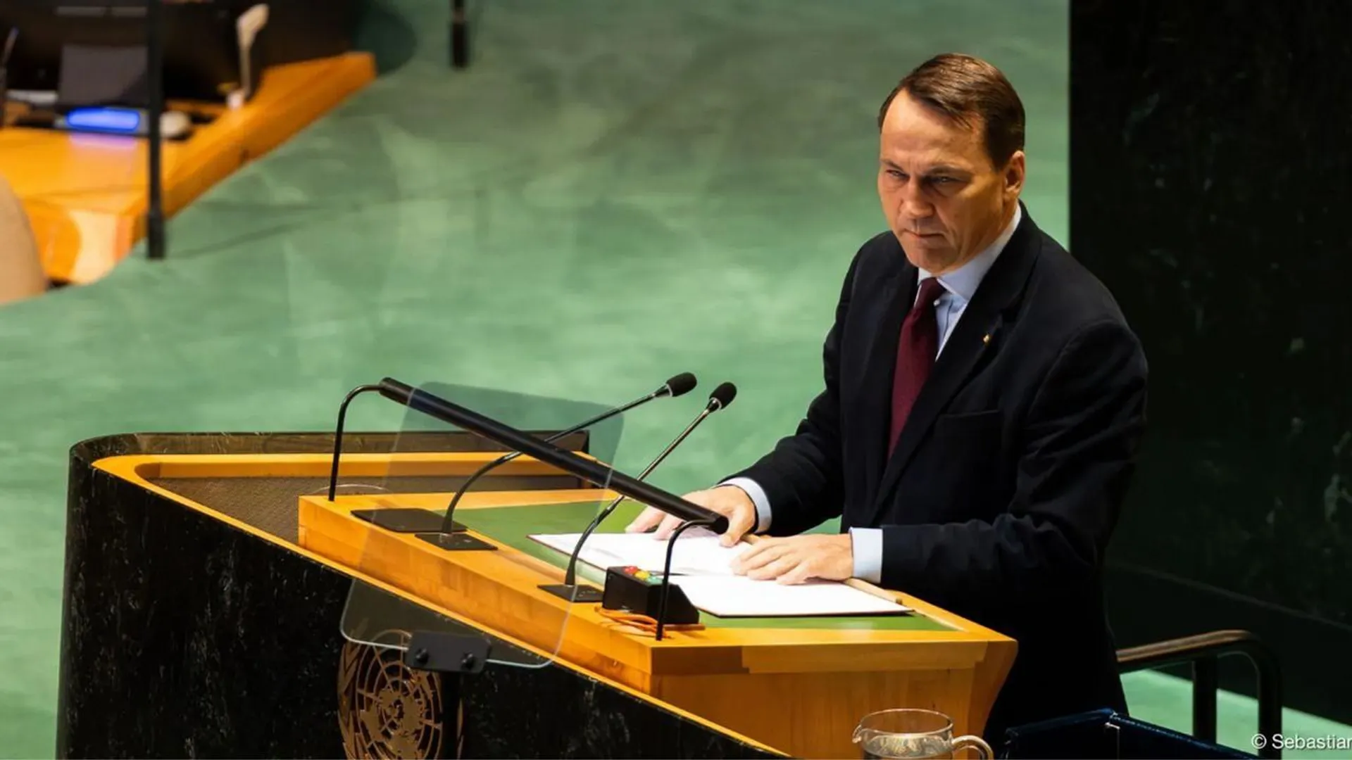 ONZ, Radosław Sikorski