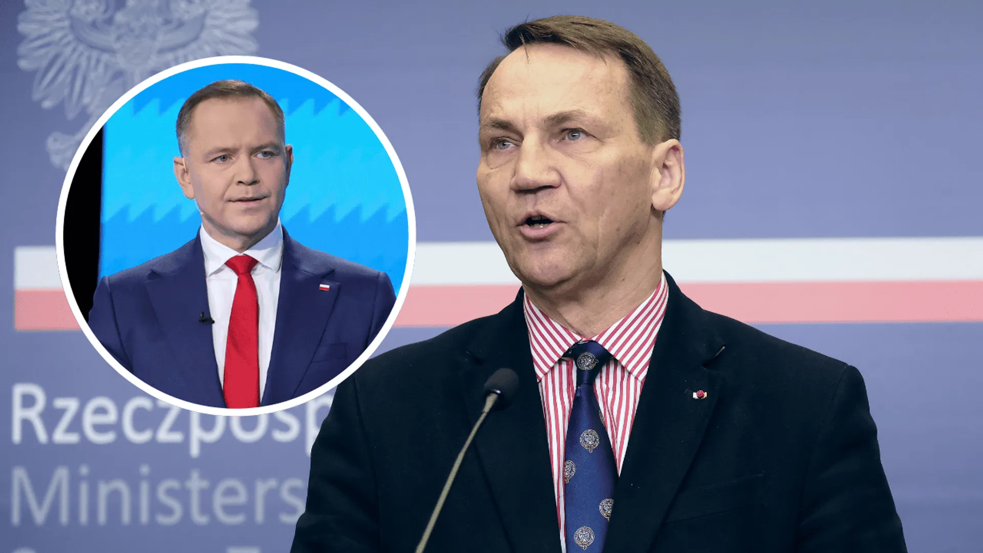 Radosław Sikorski, Karol Nawrocki