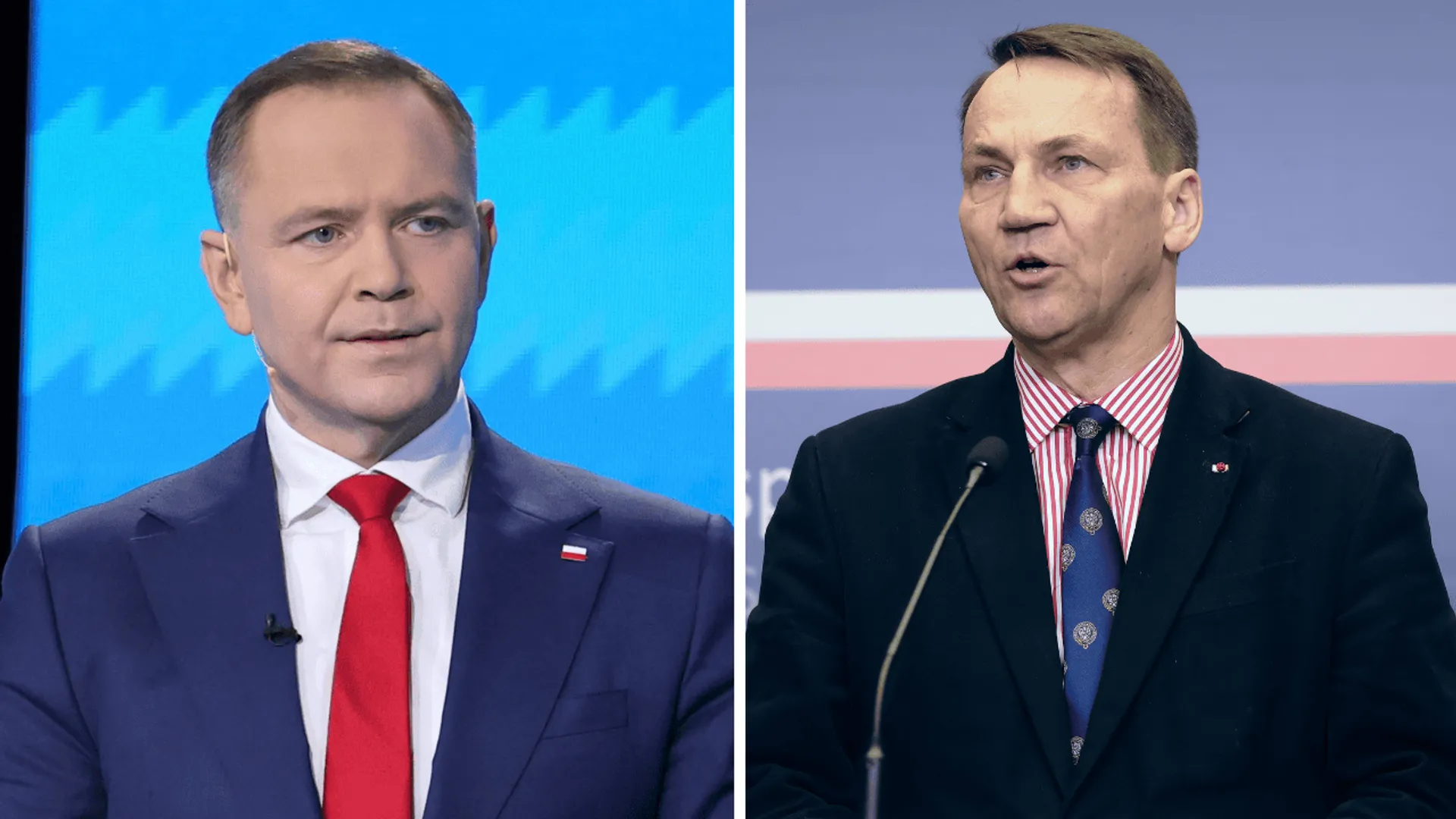 Karol Nawrocki, Radosław Sikorski