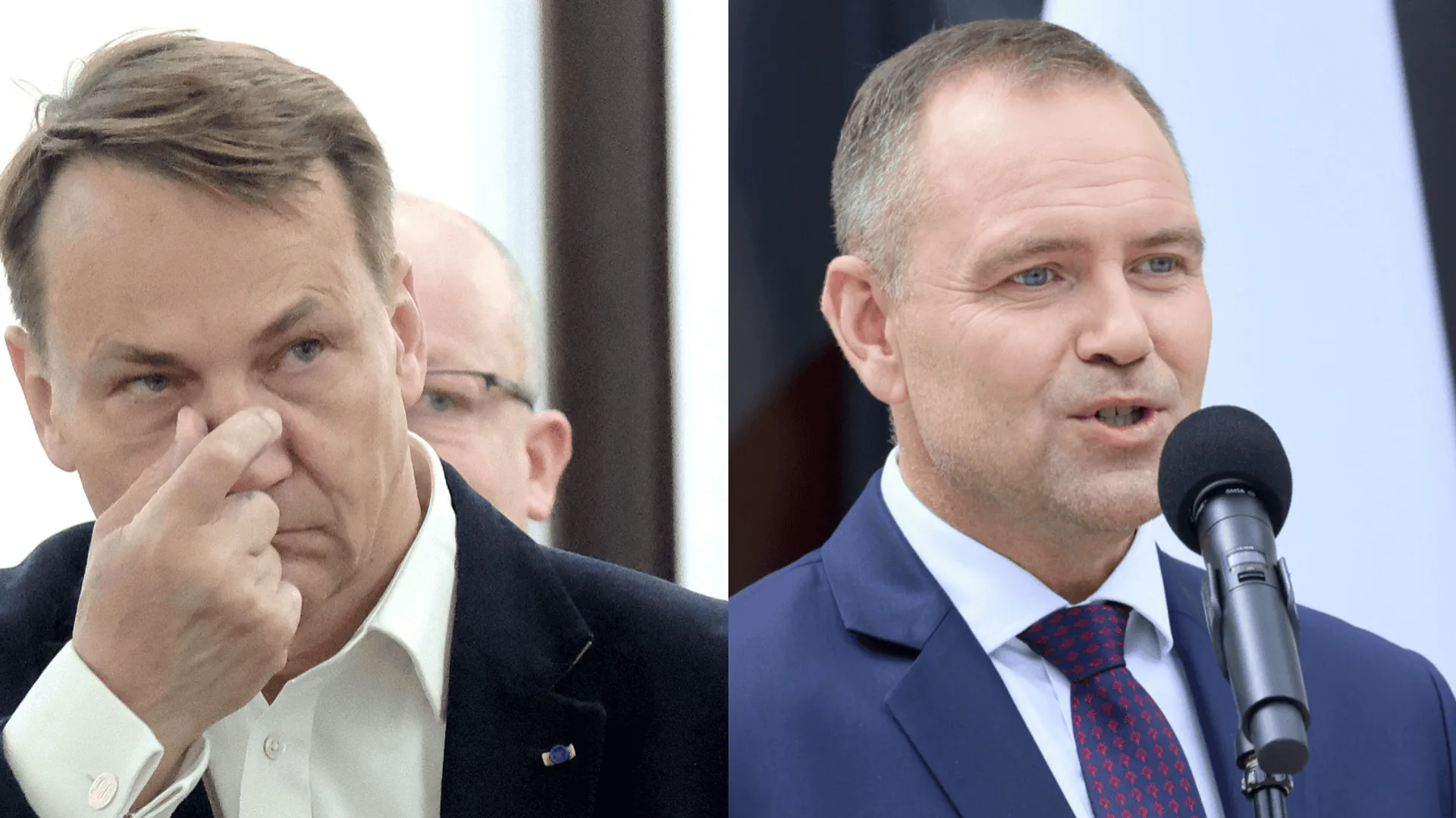 Karol Nawrocki, Radosław Sikorski, Władysław Kosiniak-Kamysz