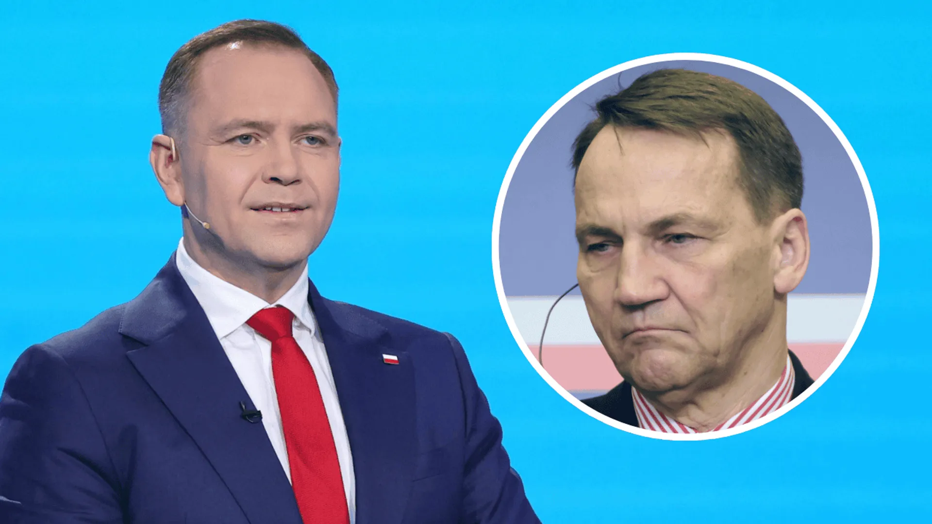 Karol Nawrocki, Radosław Sikorski