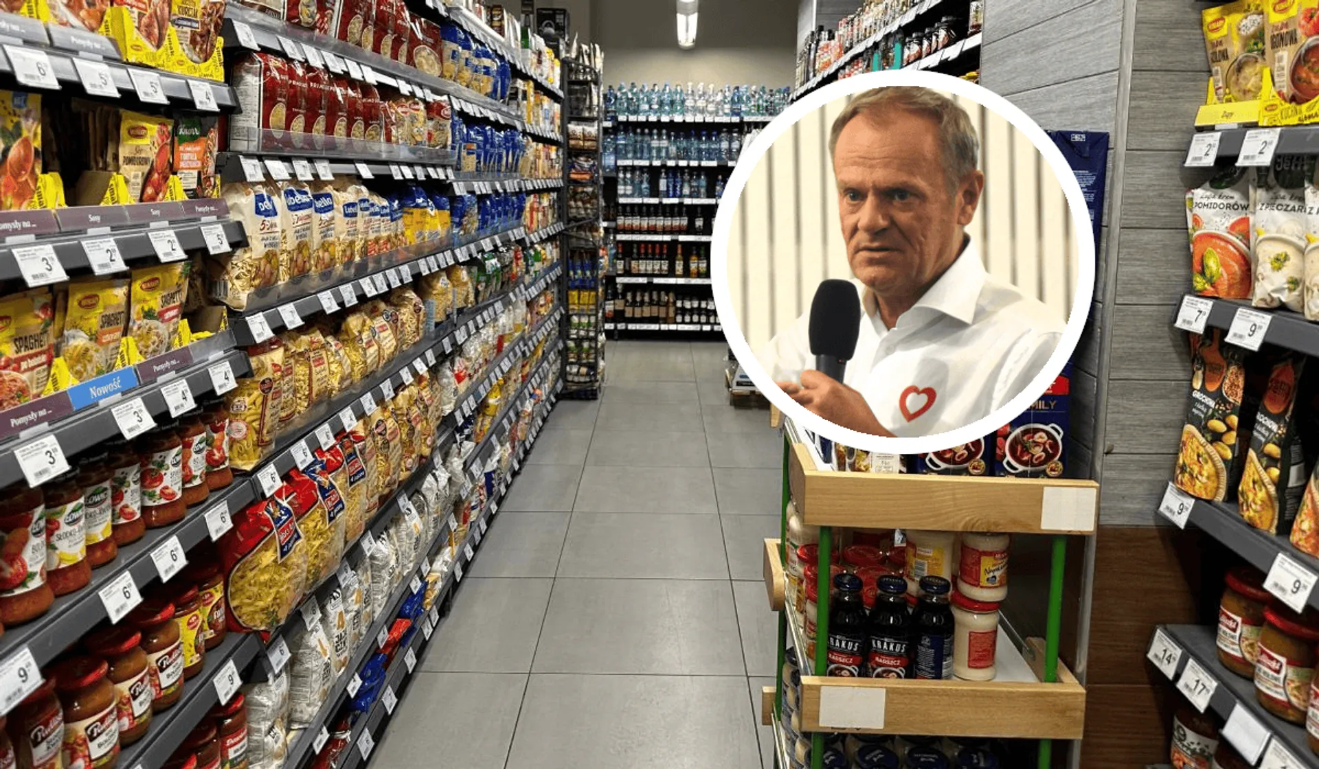 Ceny w sklepie Donalda Tuska