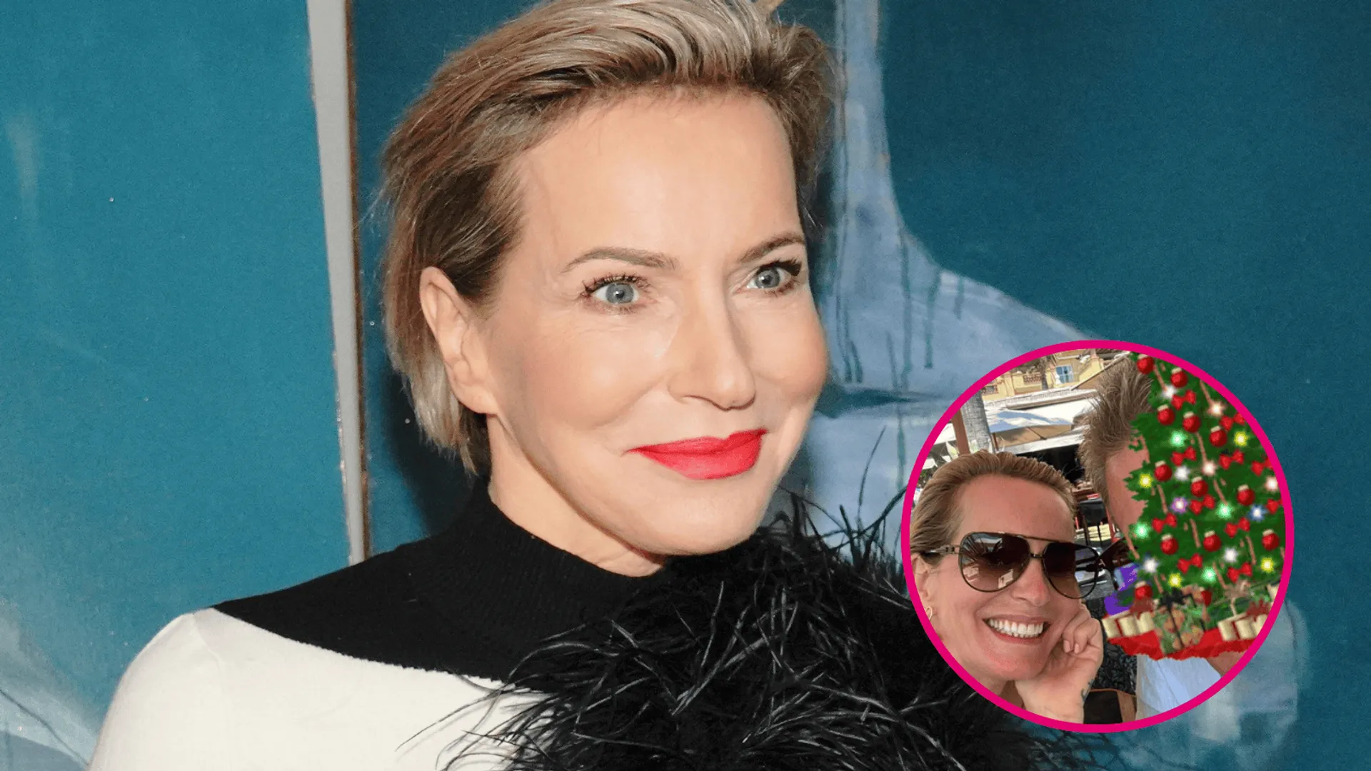 Paulina Smaszcz podczas sesji zdjęciowej.