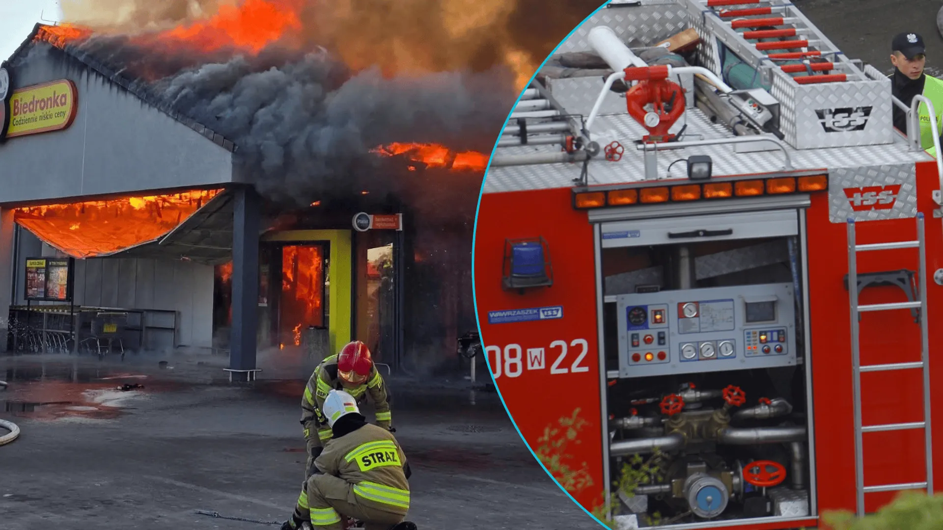 Akcja ratunkowa zamieniła się w dramat. Są ranni wśród strażaków