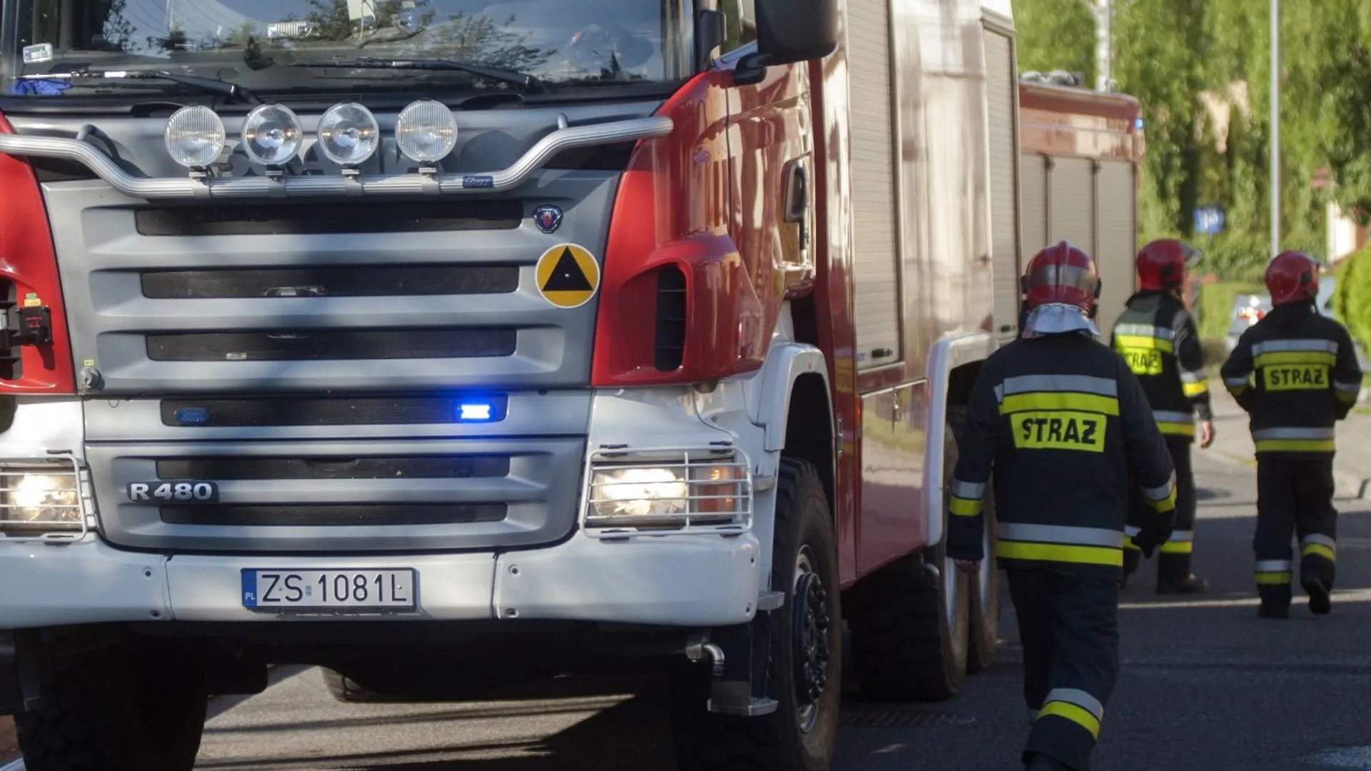 pożar, szkoła, straż pożarna