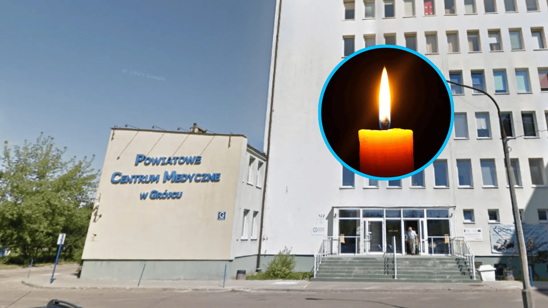 Szpital w Grójcu, świeczka