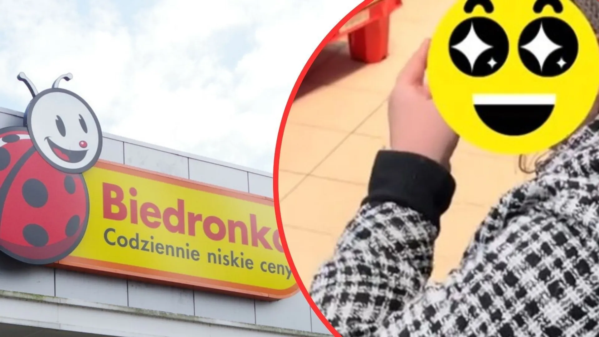 Szokujące sceny w Biedronce