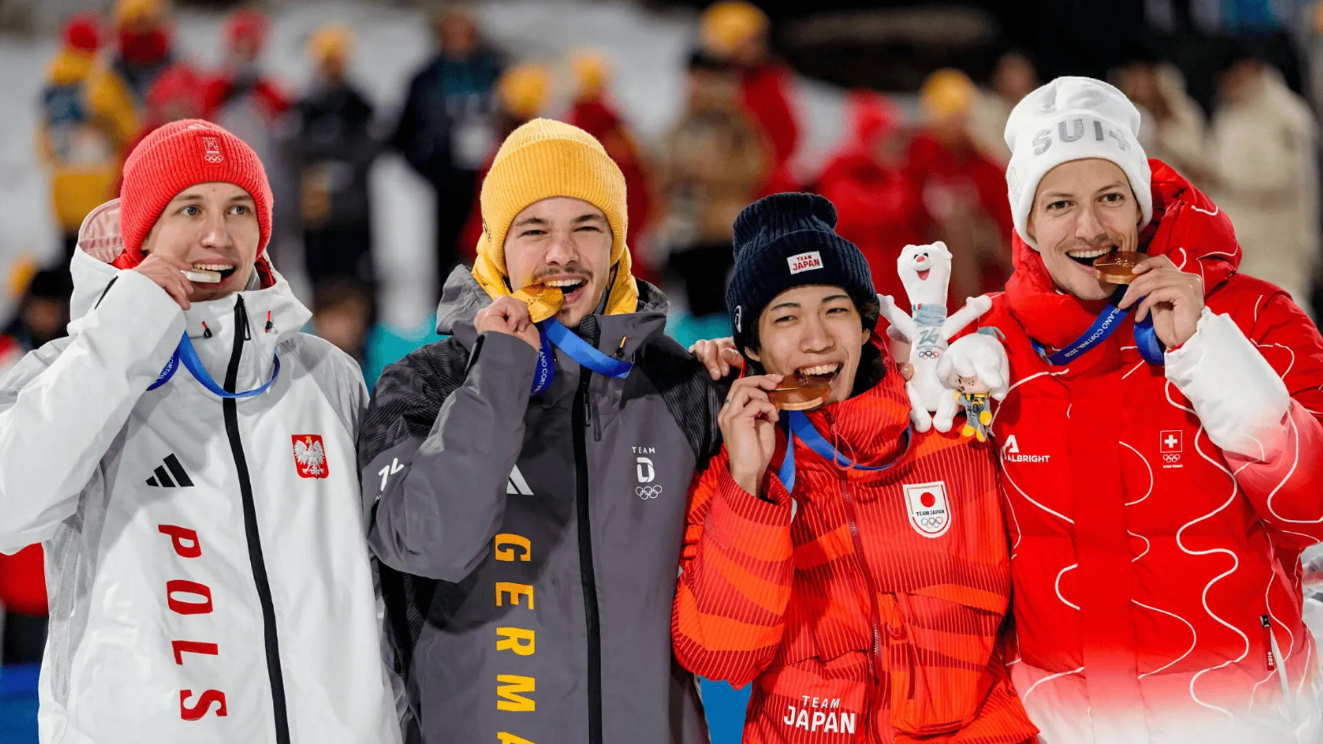 Kacper Tomasiak zdobył srebro w skokach, fot. Matthias Schrader/Associated Press/East News