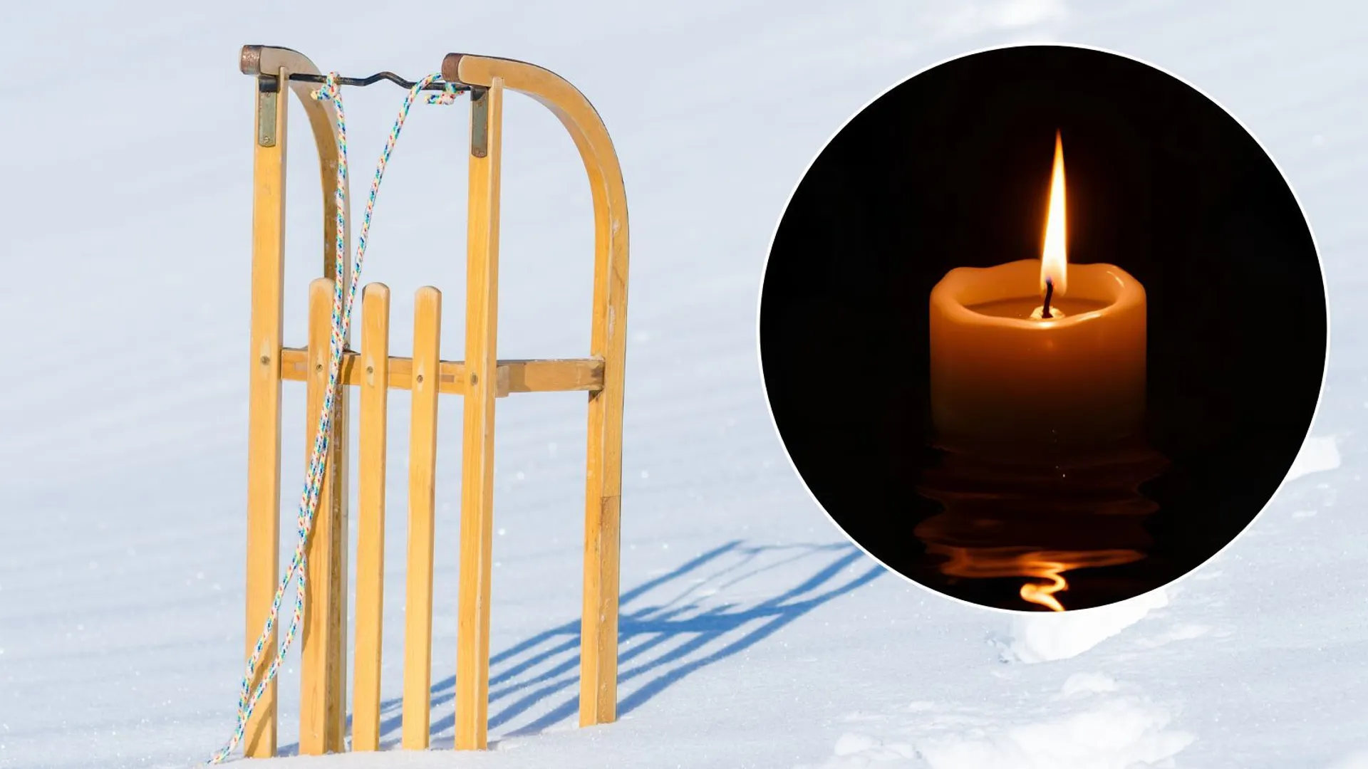 tragedia podczas zabawy na sankach