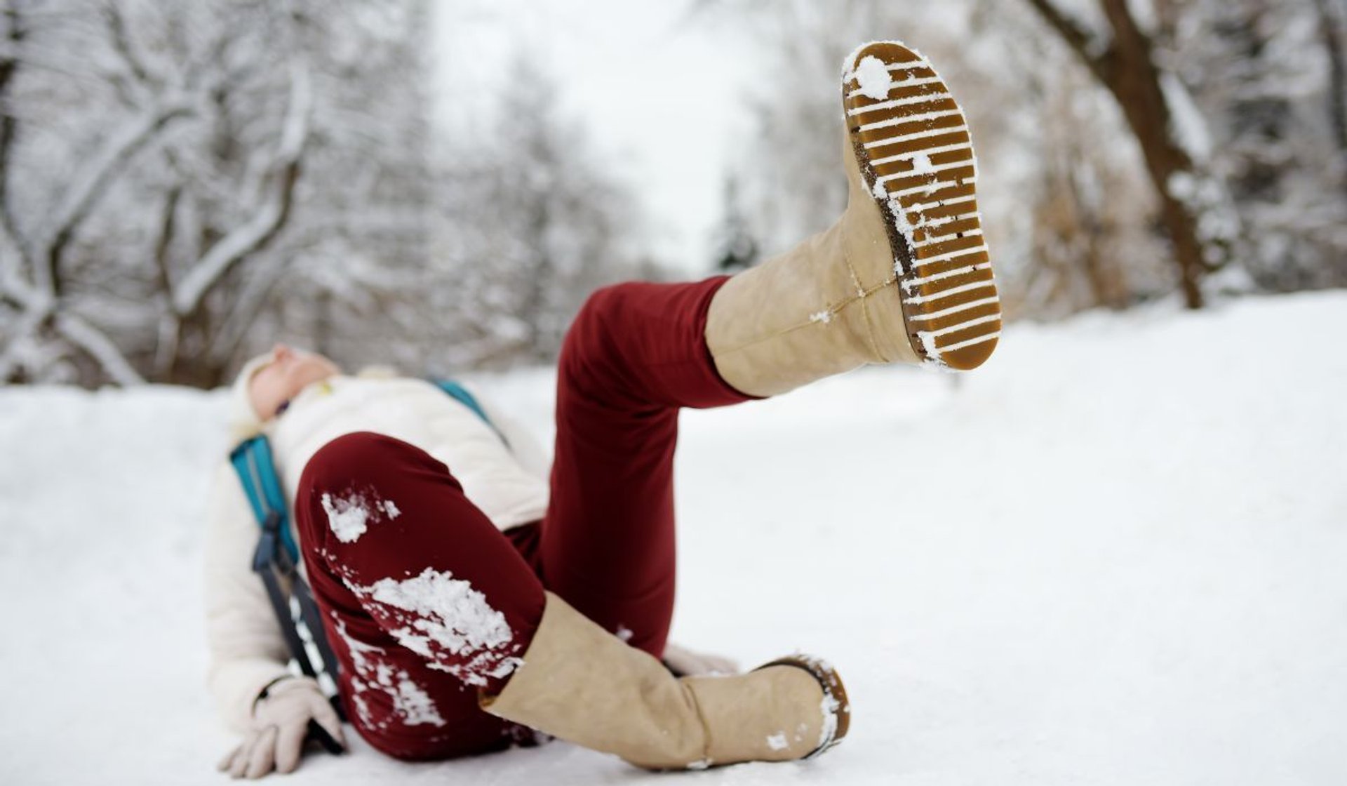 Trick na śliskie buty zimą