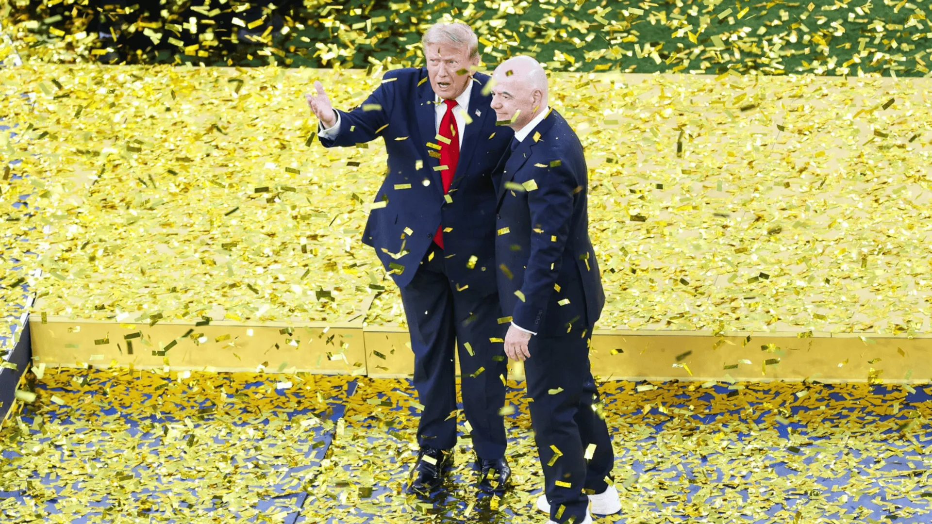 Donald Trump i Gianni Infantino