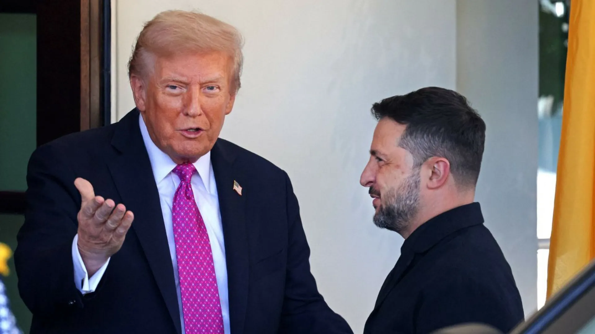 Donald Trump, Zełeński