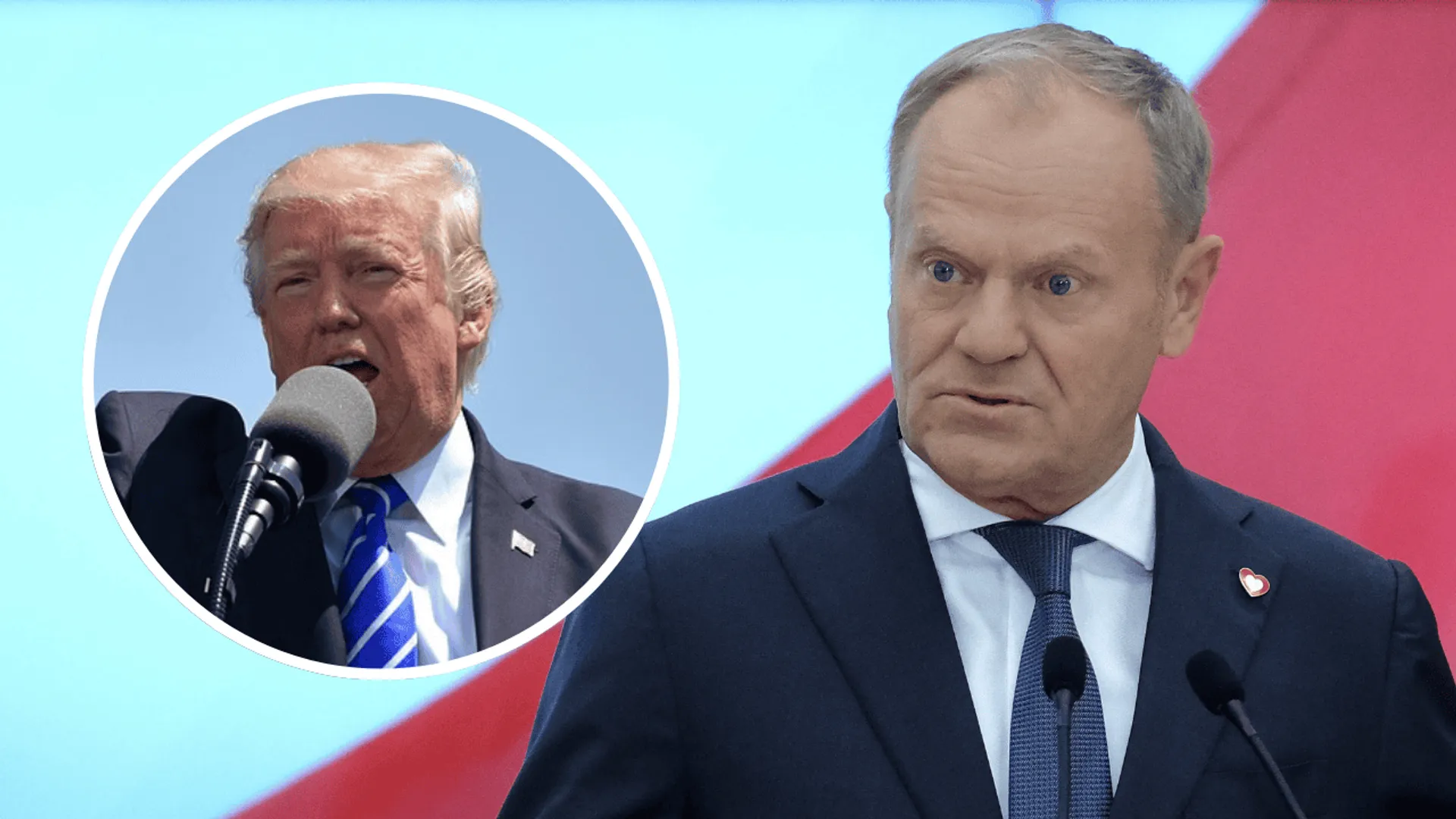 Donald Tusk, Donald Trump