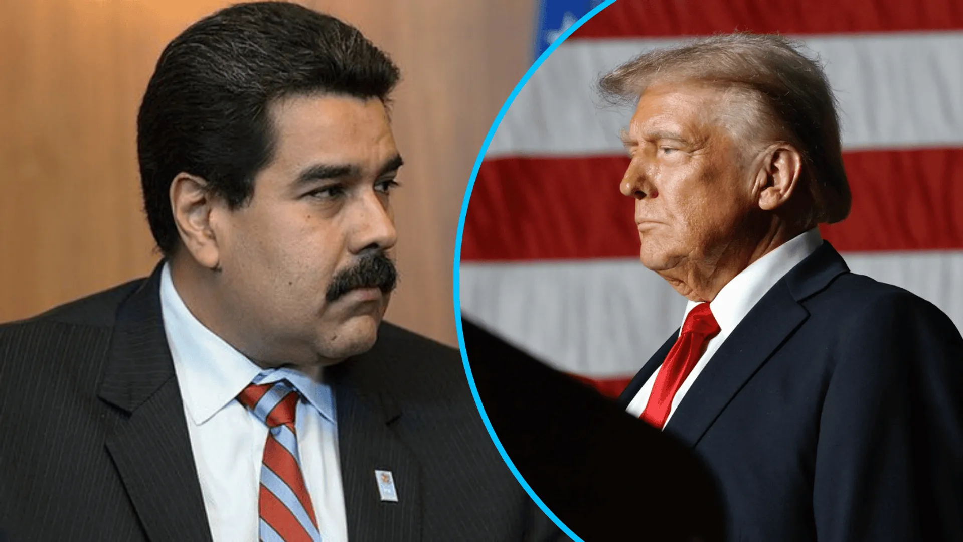 Donald Trump i Nicolas Maduro.