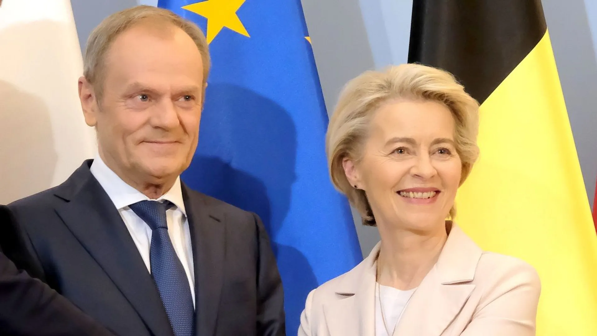 Ursula von der Leyen Donald Tusk