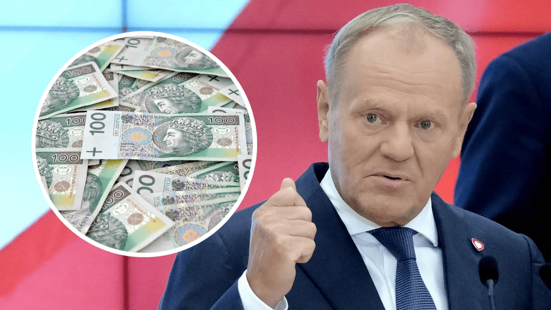 Donald Tusk, pieniądze
