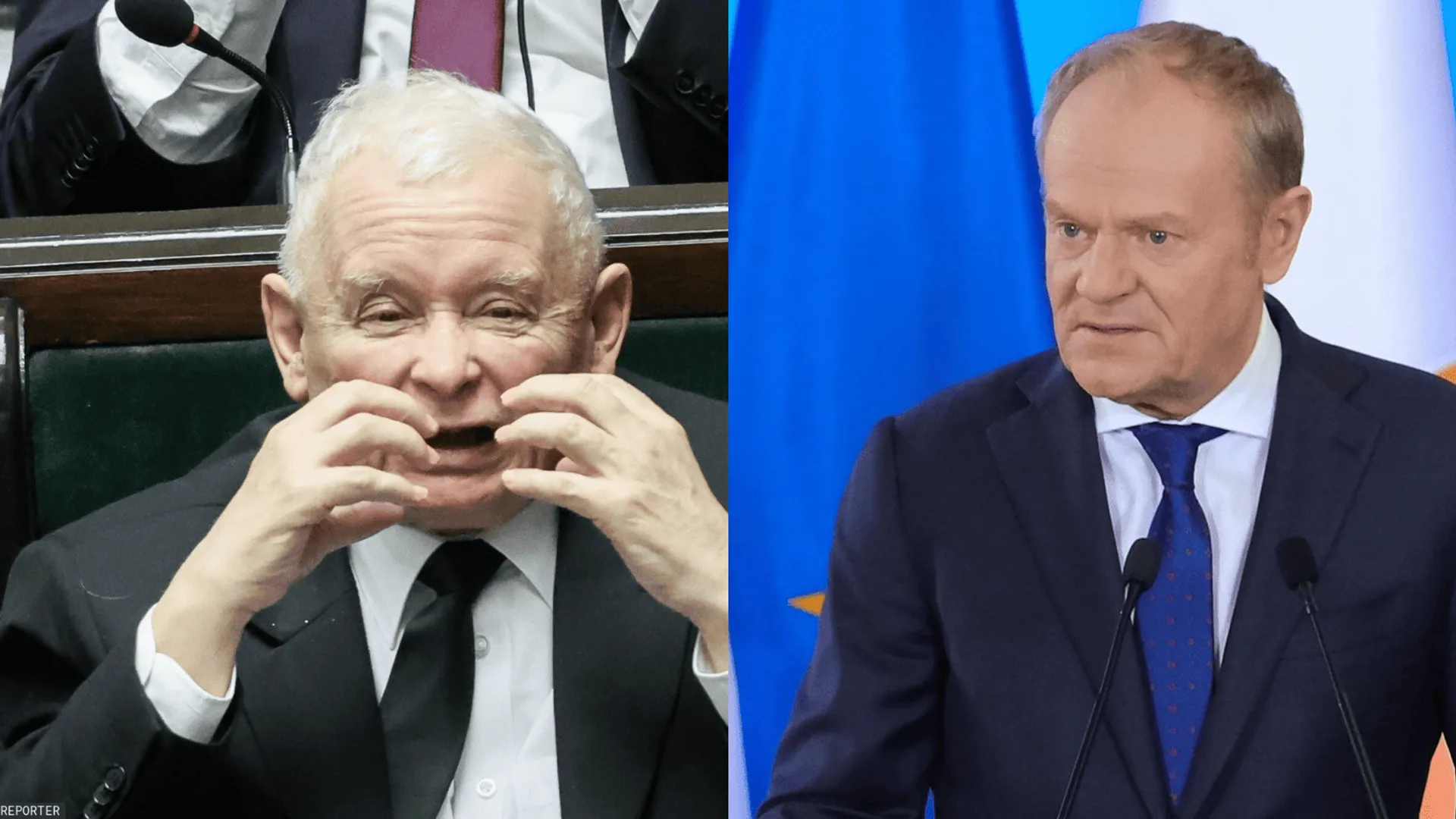 Jarosław Kaczyński, Donald Tusk