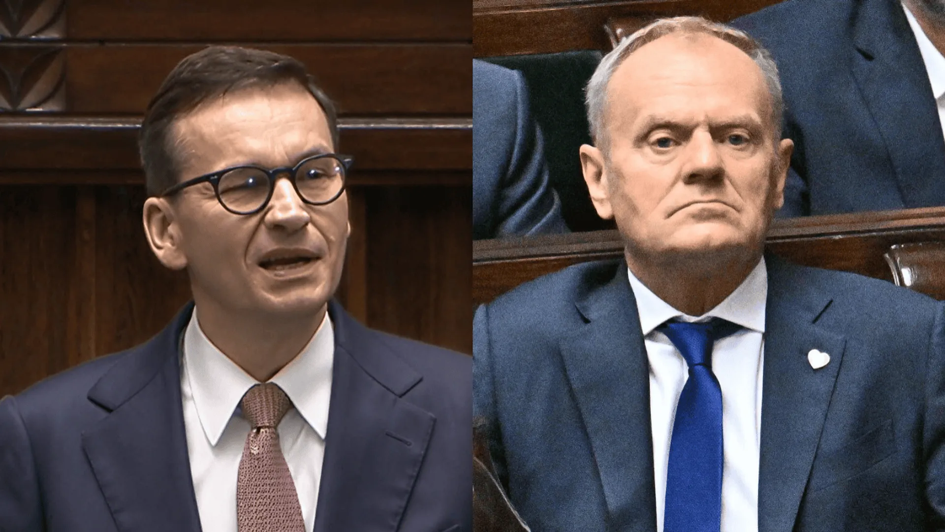 Donald Tusk, Mateusz Morawiecki, debata