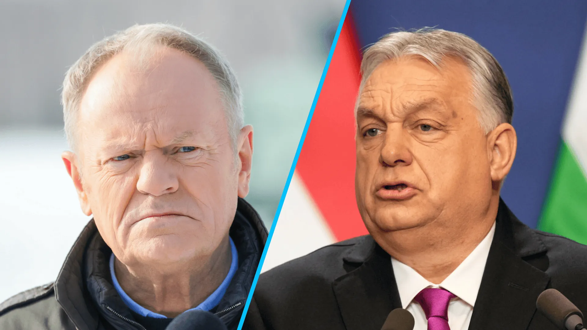 Donald Tusk, Viktor Orban, fot. Adam Burakowski/East News, Alex Brandon/Associated Press/East News