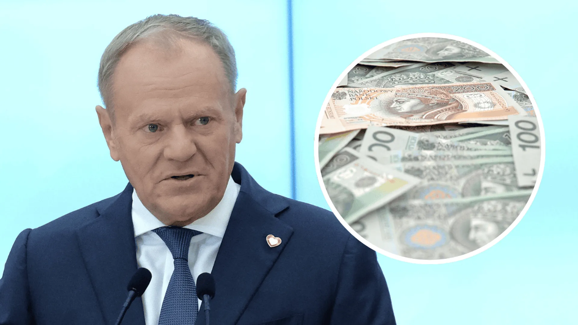 Donald Tusk, pieniądze