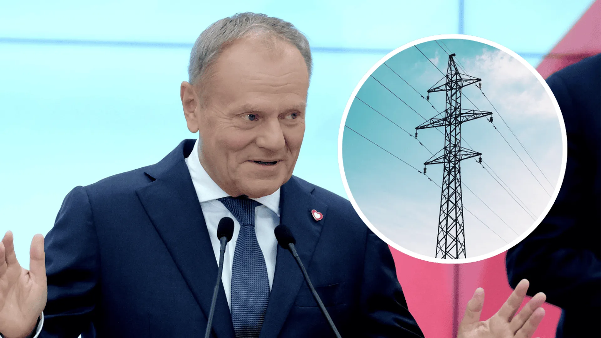 Donald Tusk, prąd