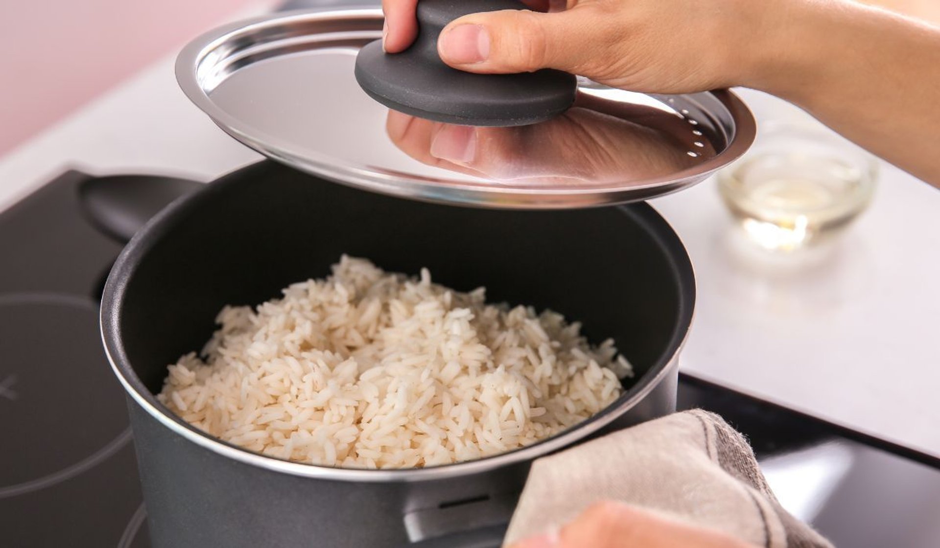 ugotowany ryż