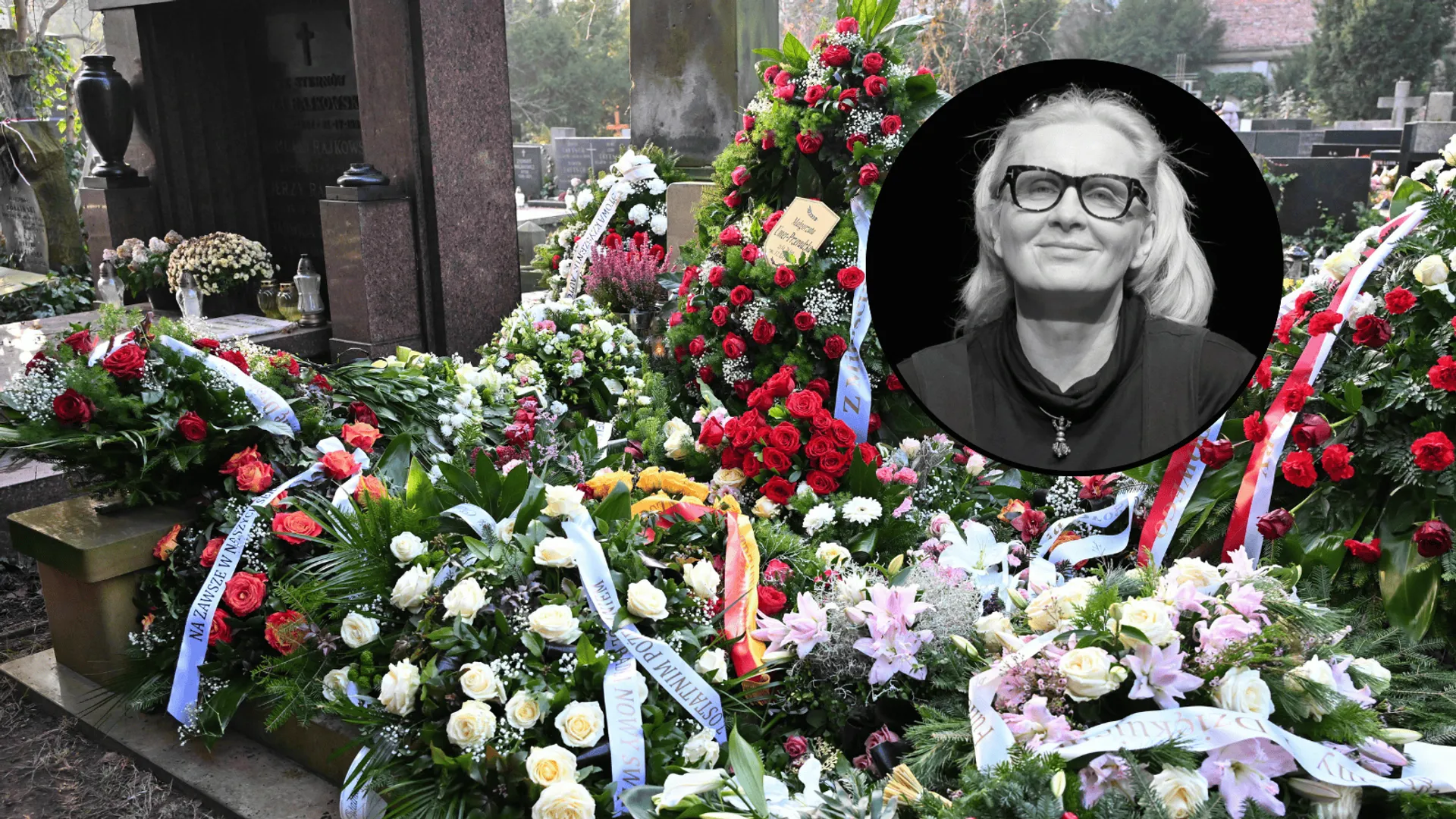 Wyjątkowy znicz na pogrzebie Magdy Umer. Znamy jego znaczenie