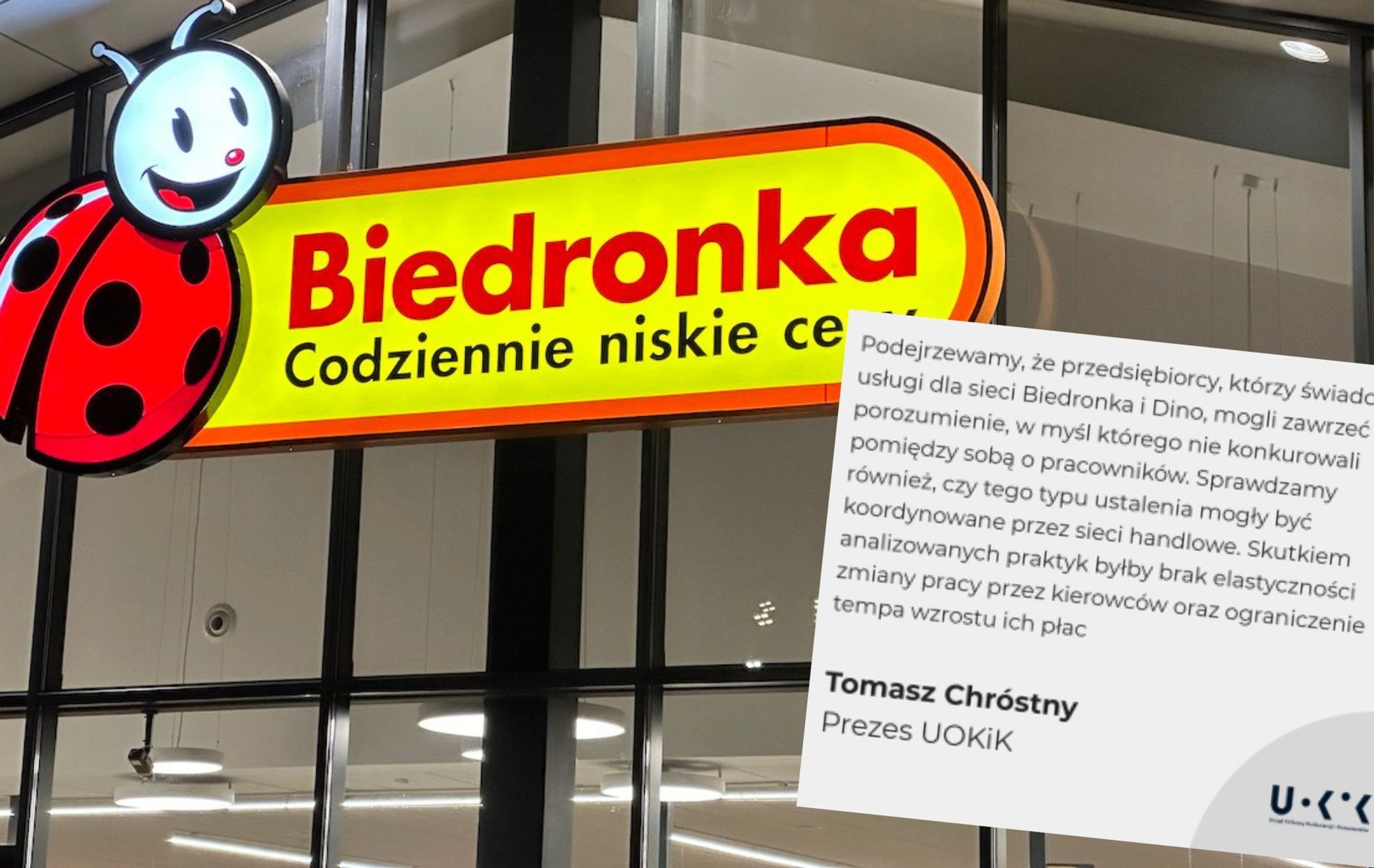 Biedronka odpowiada na zarzuty