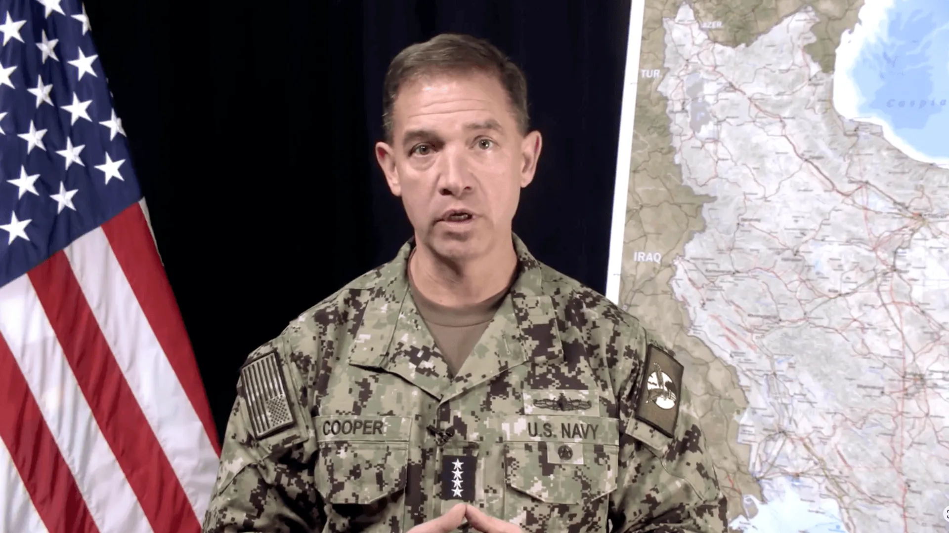 Komunikat, fot. U.S. Central Command/X