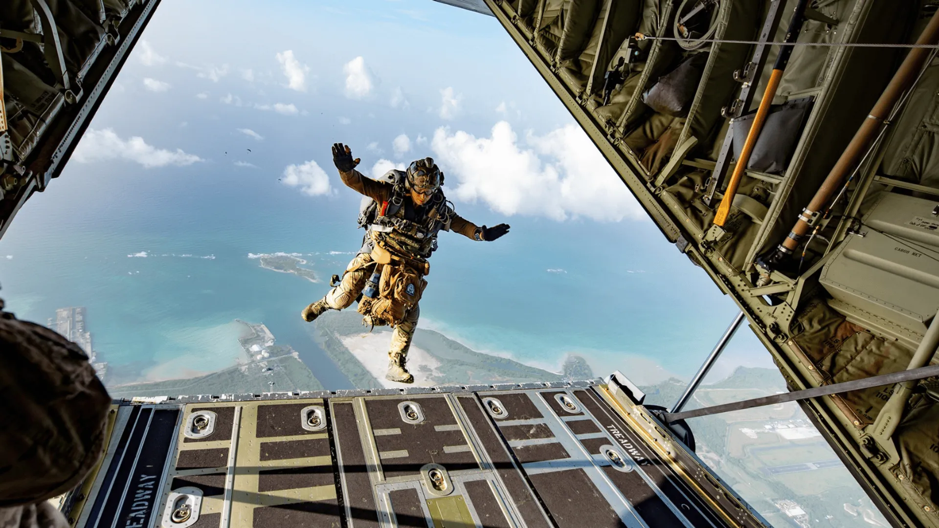 Amerykańscy żołnierze podczas szkolenia