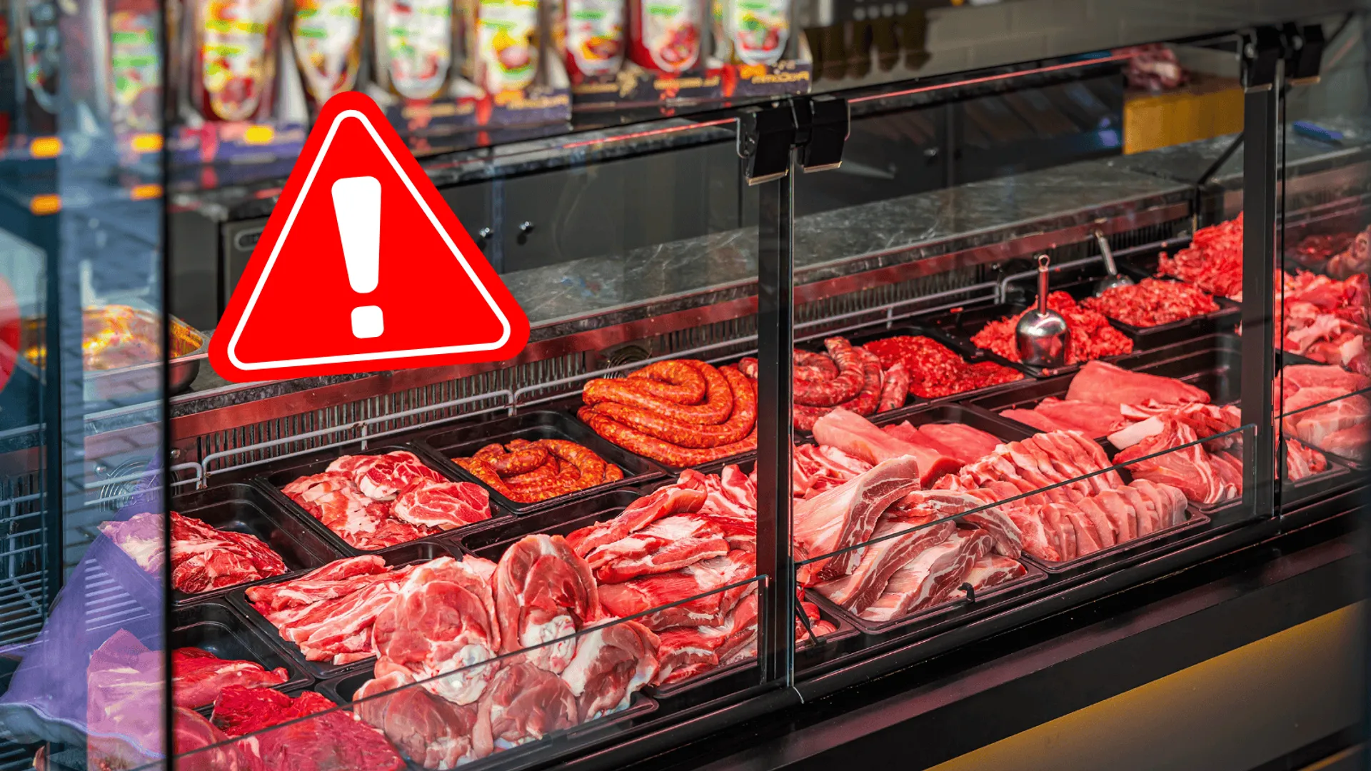 Mięso w sklepie, fot. Canva