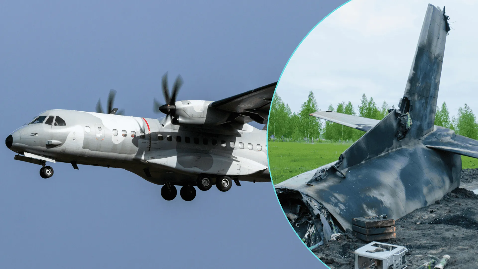 Katastrofa rosyjskiego samolotu, maszyna wpadła do wody. Nie wiadomo kto przeżył