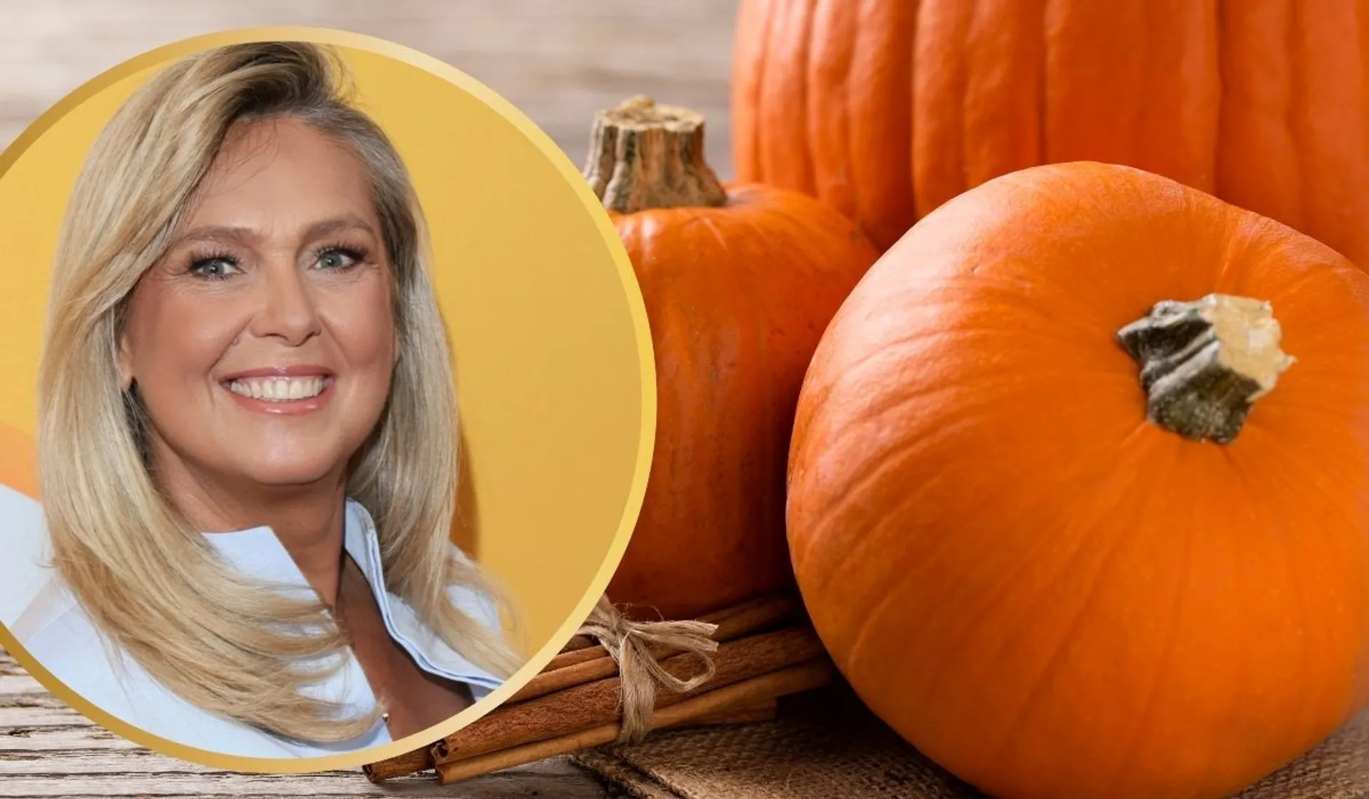 Ewa Wachowicz i dynie