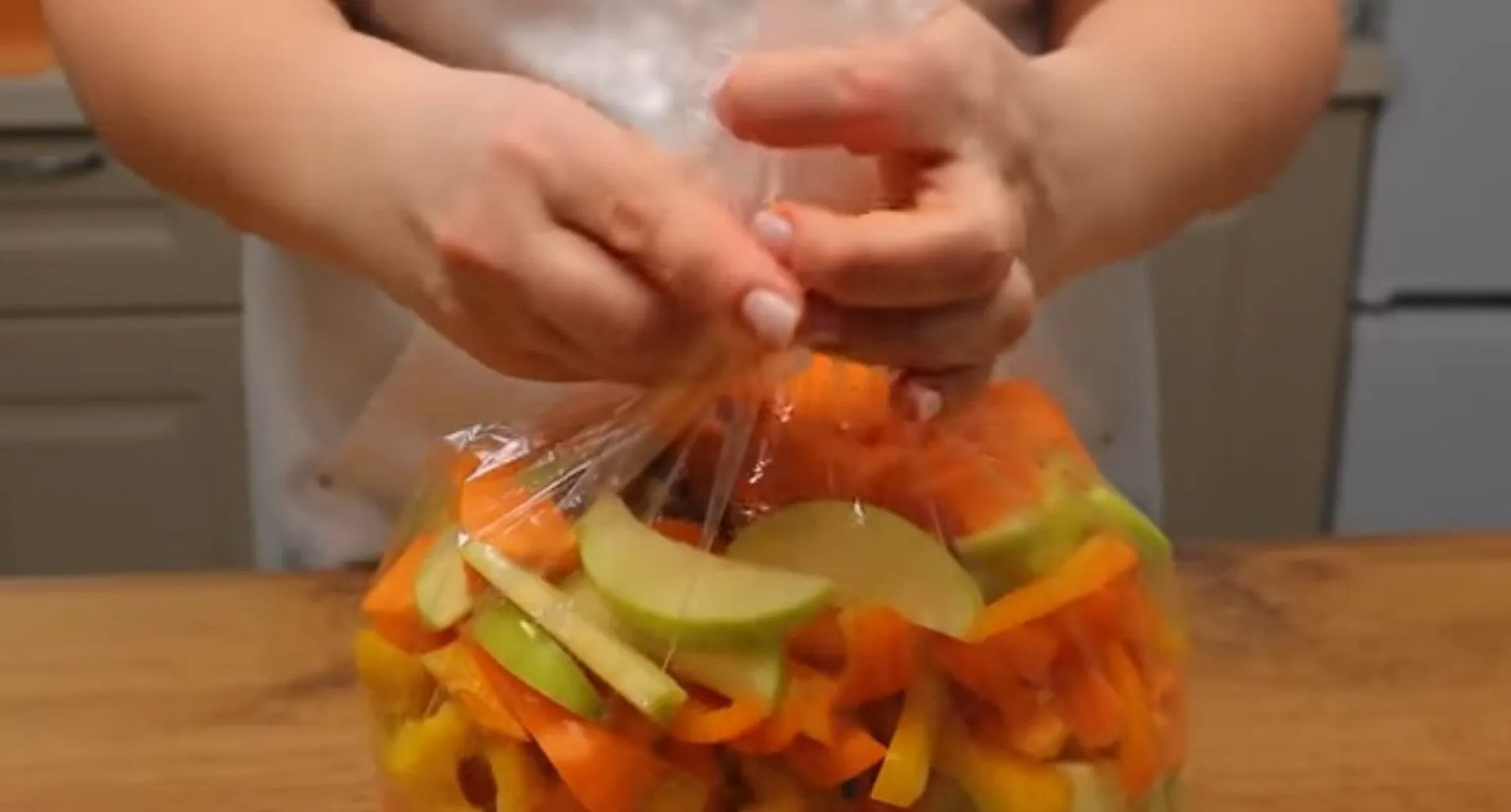 warzywa w rękawie do pieczenia